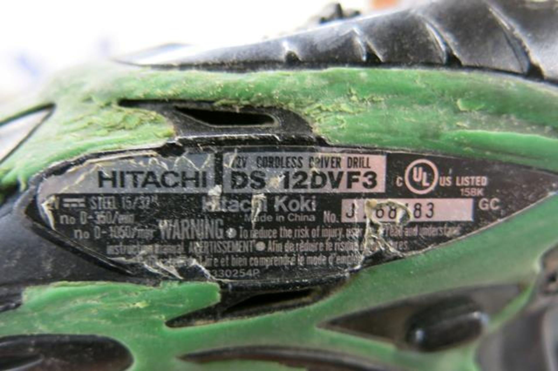 HITACHI DRILL AND IMPACT GUN SET - Image 4 of 4