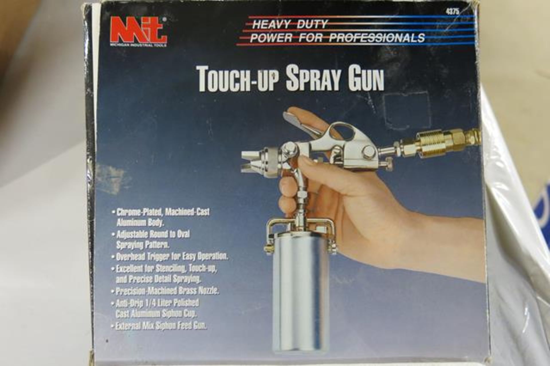 MIT, HEAVY DUTY, PNEUMATIC SPRAY GUN - NEW IN BOX - Image 4 of 4