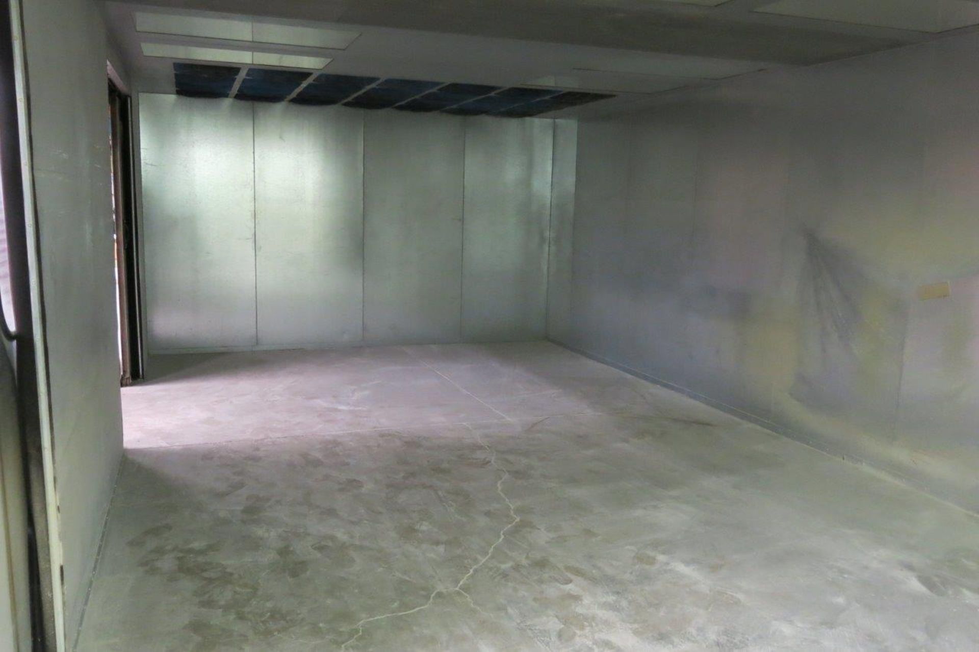 UNITED SPRAY BOOTH (BOOTH ONLY), 45' x 8' (APPROX.) - Image 2 of 3