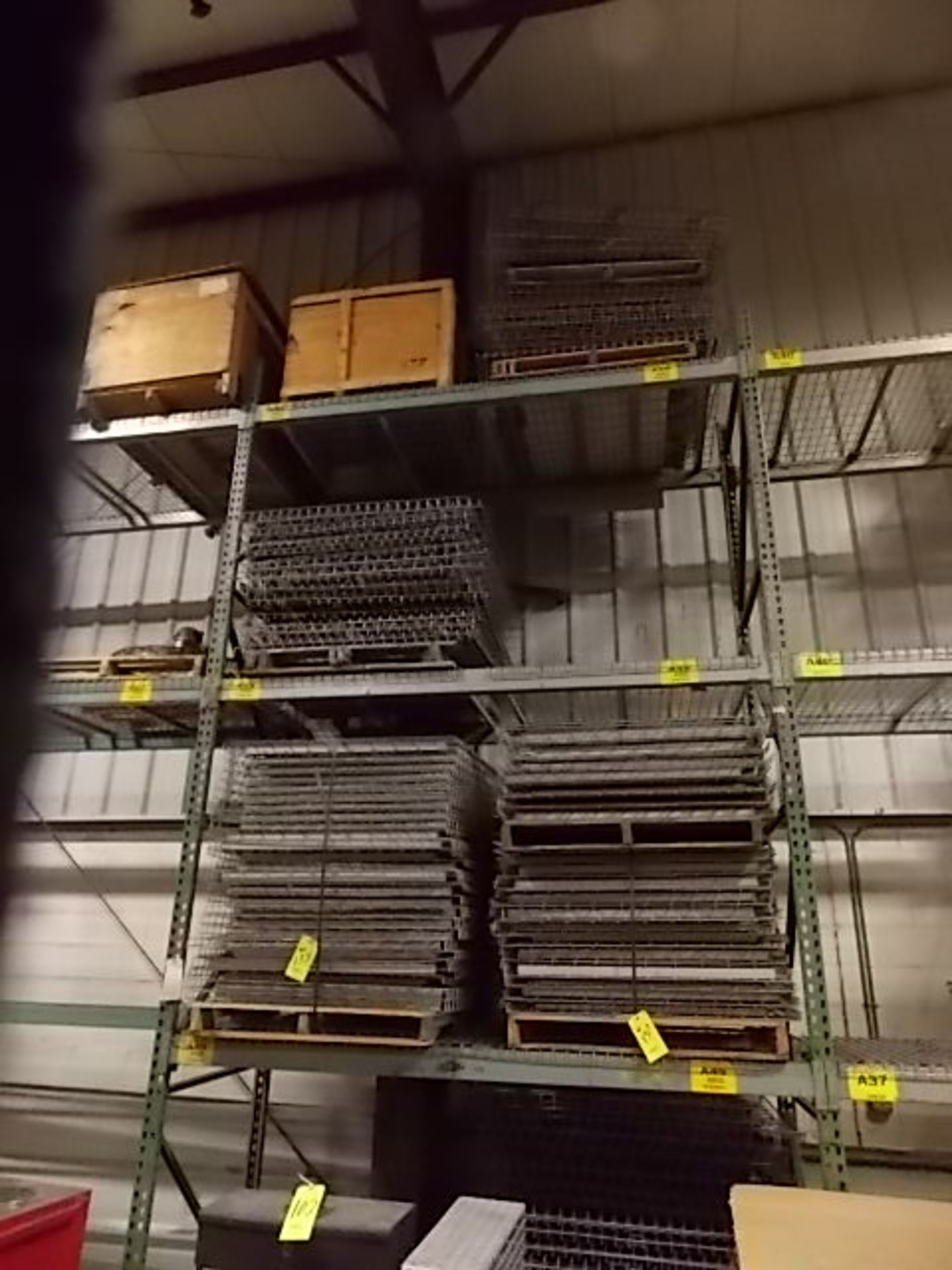 LOT: Approx. (40) 15 ft. & 16 ft. Pallet Rack Uprights, with (3) Pallets of Mostly 8 ft. Cross Beams - Image 4 of 4