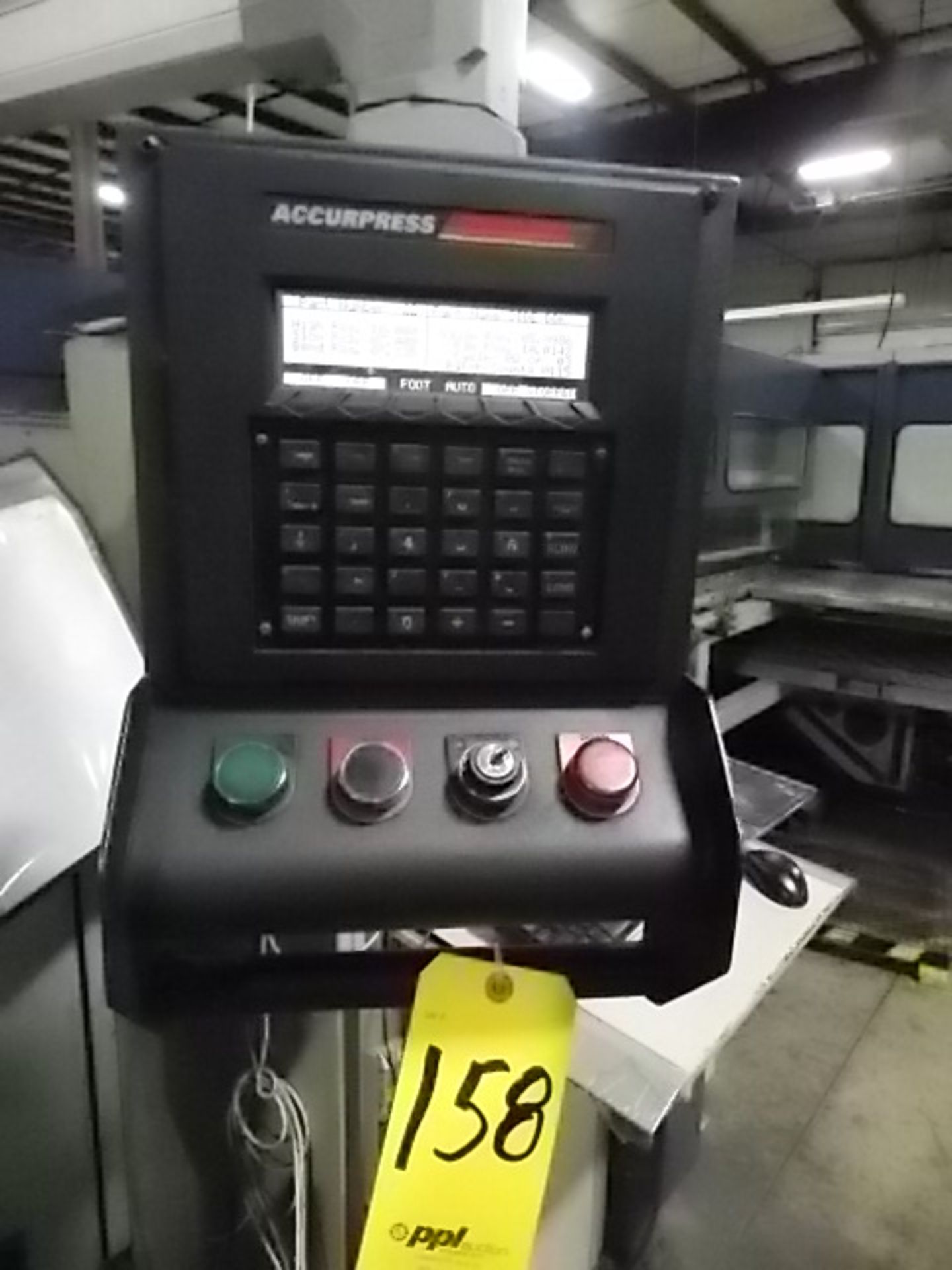 Accurpress 25 Ton CNC Press Brake Model 7254, S/N 4733 (1998), 6 in. Stroke, 51 in. Overall, 51 - Image 3 of 3