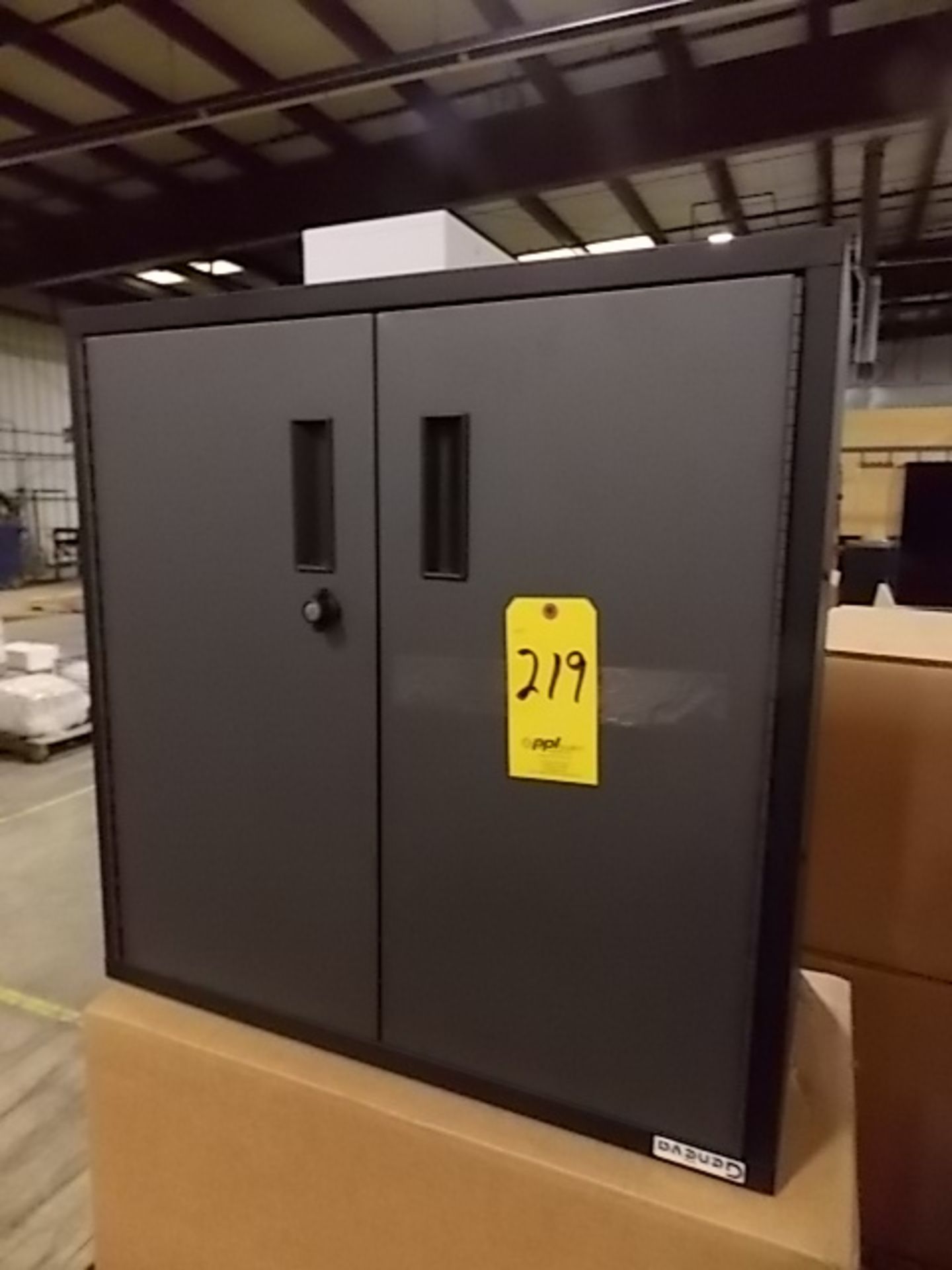 Garage Upper Storage Cabinet, 30 in. x 30 in. x 15 in., Gun Metal Gray