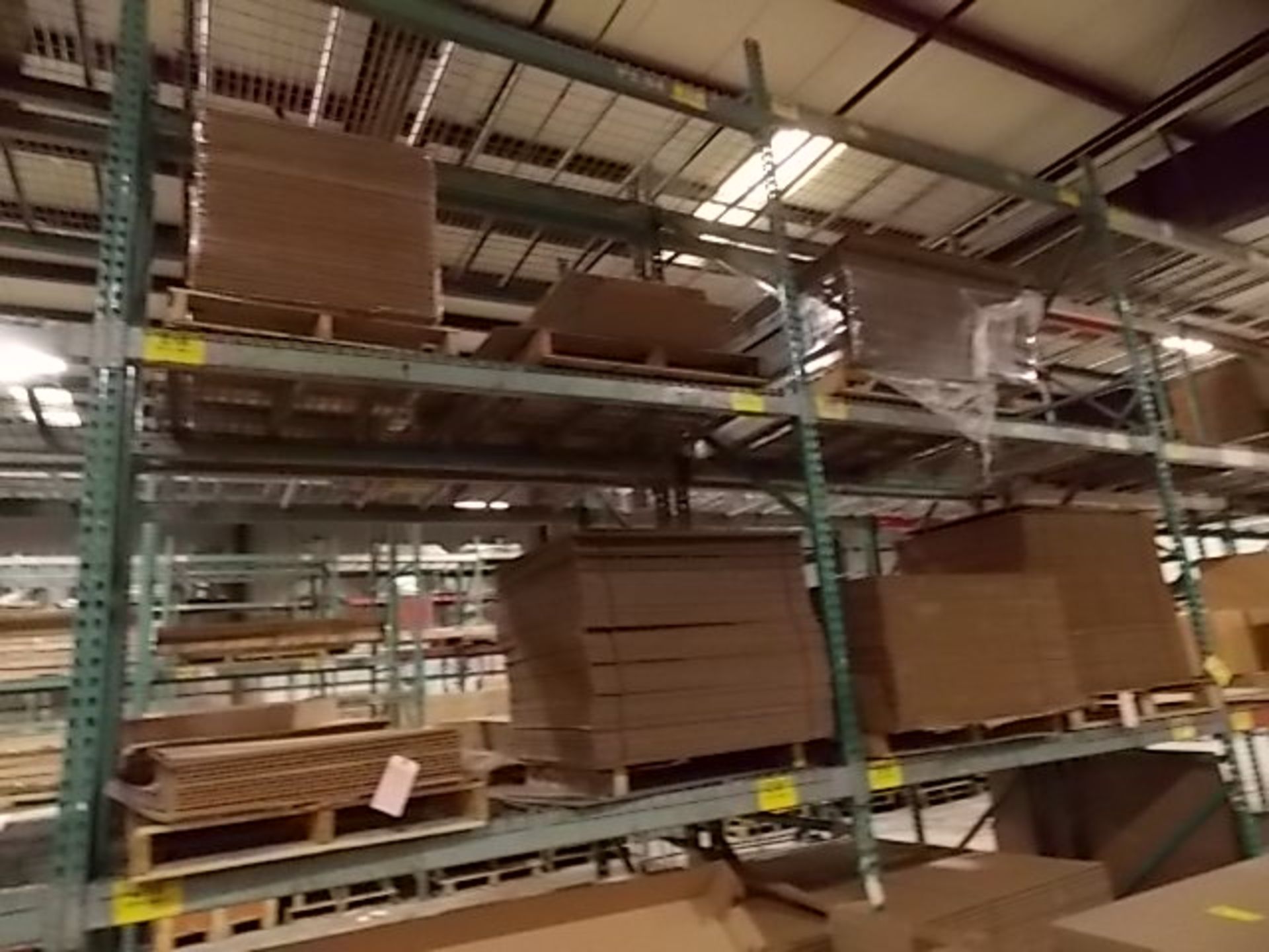 LOT: Contents of (7) Sections Pallet Rack - Large Assortment of Packing & Shipping Materials, Boxes,