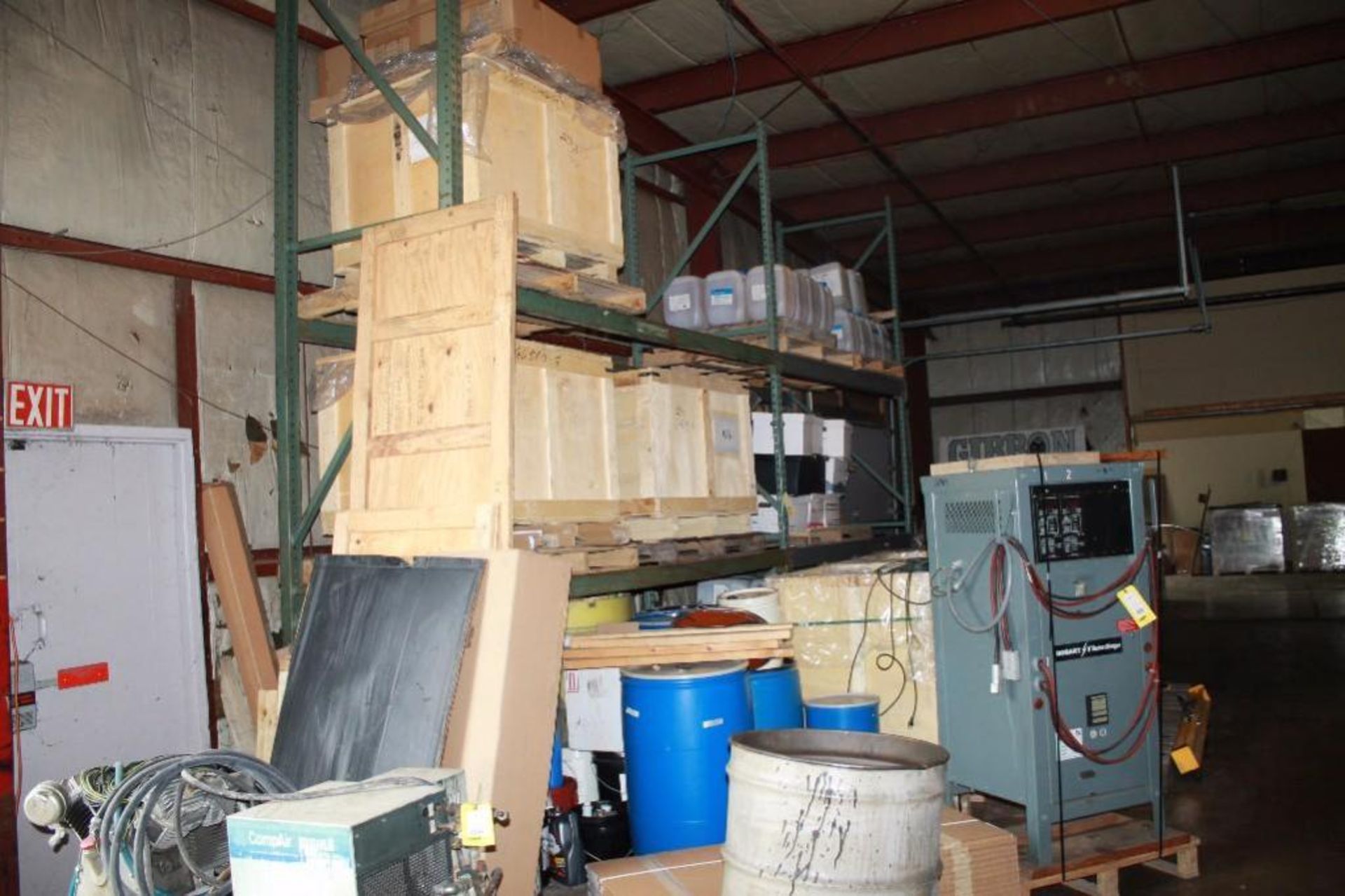 LOT: (2) Sections 14 ft. x 8 ft. & 10 ft. x 42 in. Pallet Rack (delay removal)