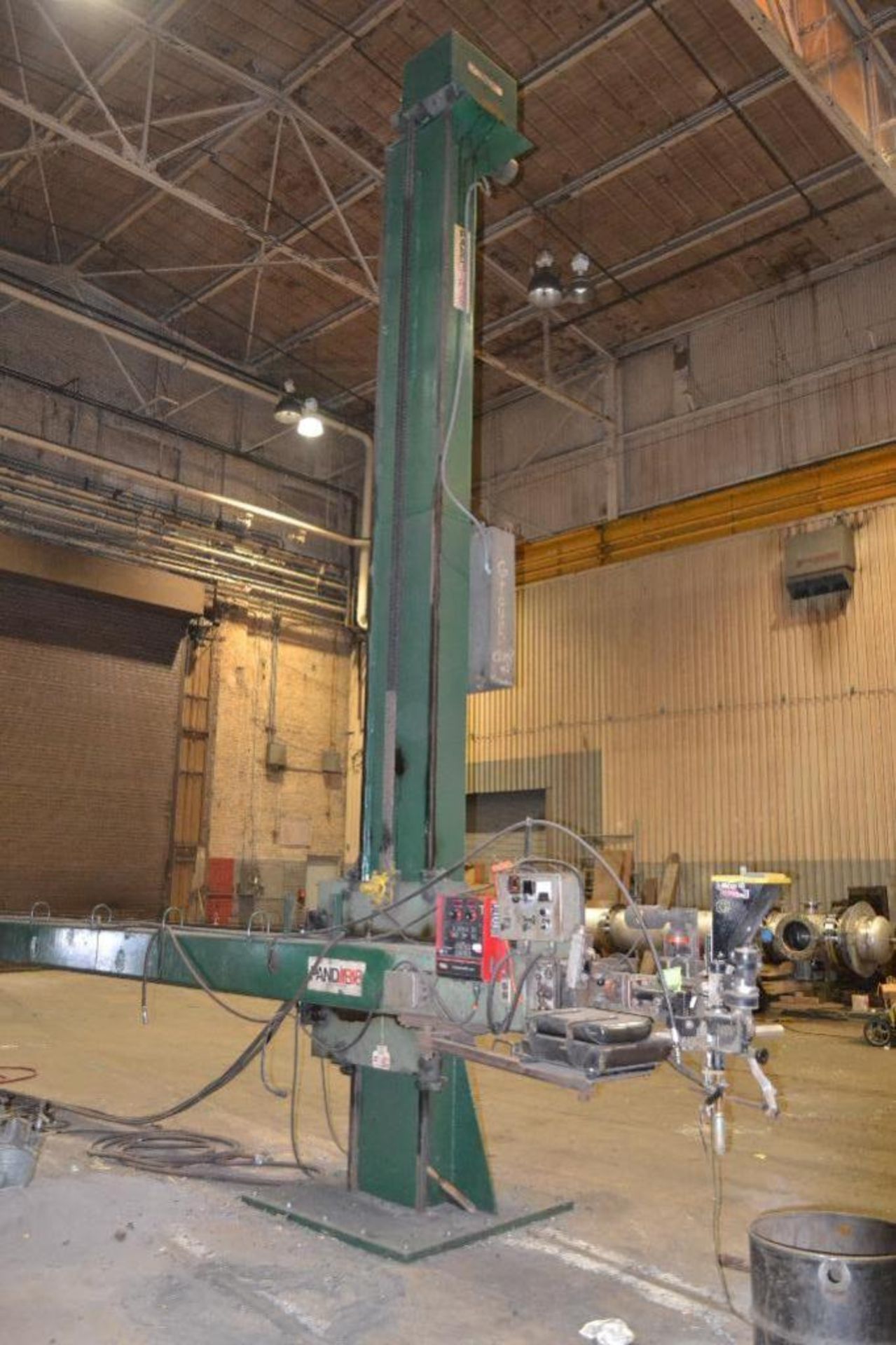 Pandjiris 20 ft. x 20 ft. Welding Manipulator Model 1400-4X20, S/N 800-6519-1, with Lincoln Power Fe - Image 2 of 3