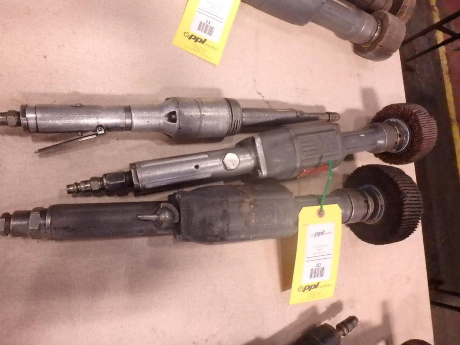 LOT: (3) Pneumatic Grinders