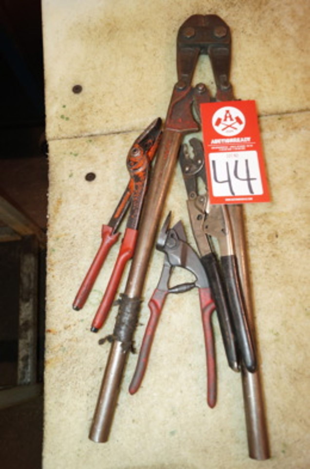 Lot of 4 Bolt Cutters