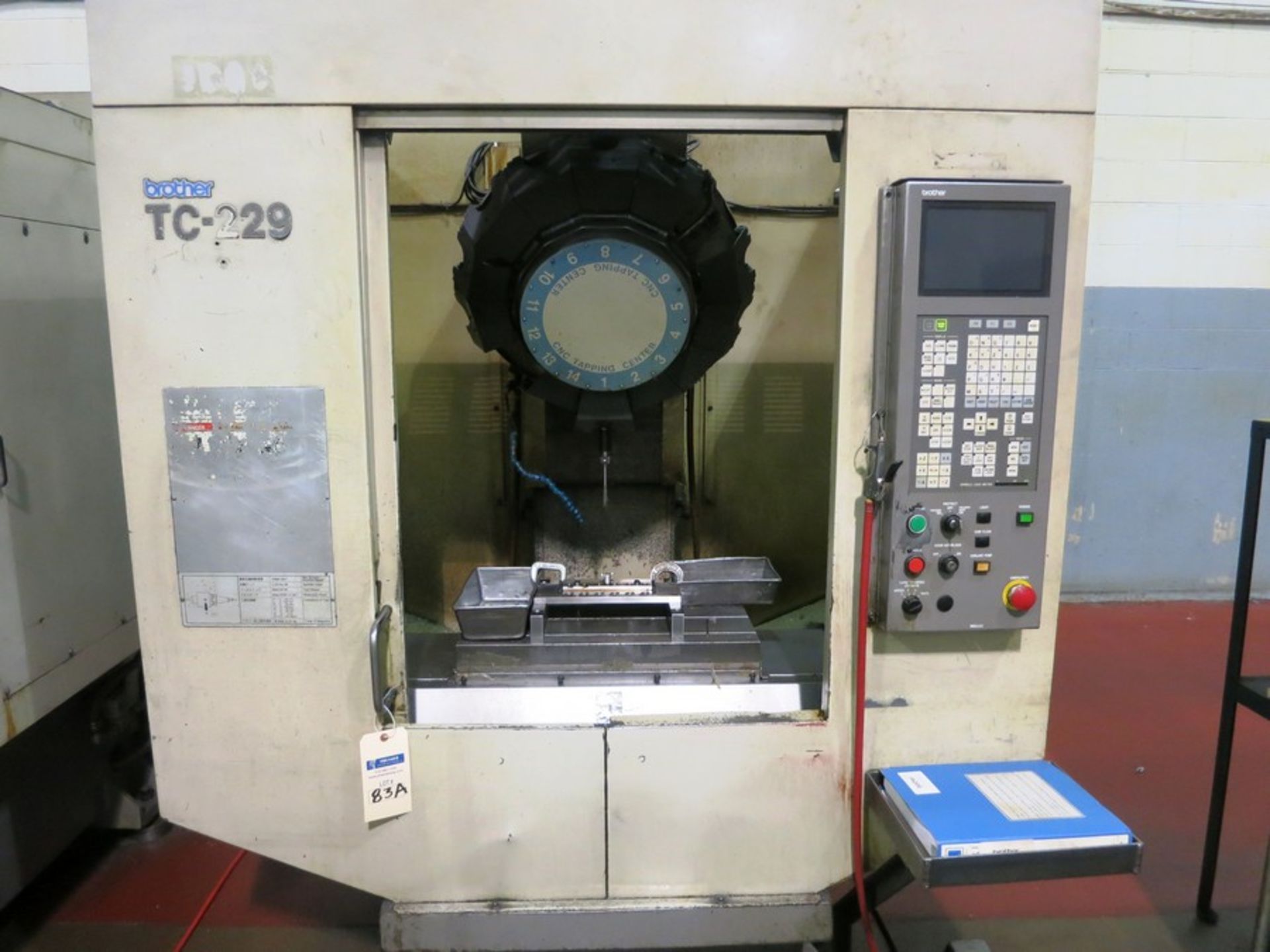 BROTHER TC-229 CNC DRILL AND TAP CENTER, S/N 112817