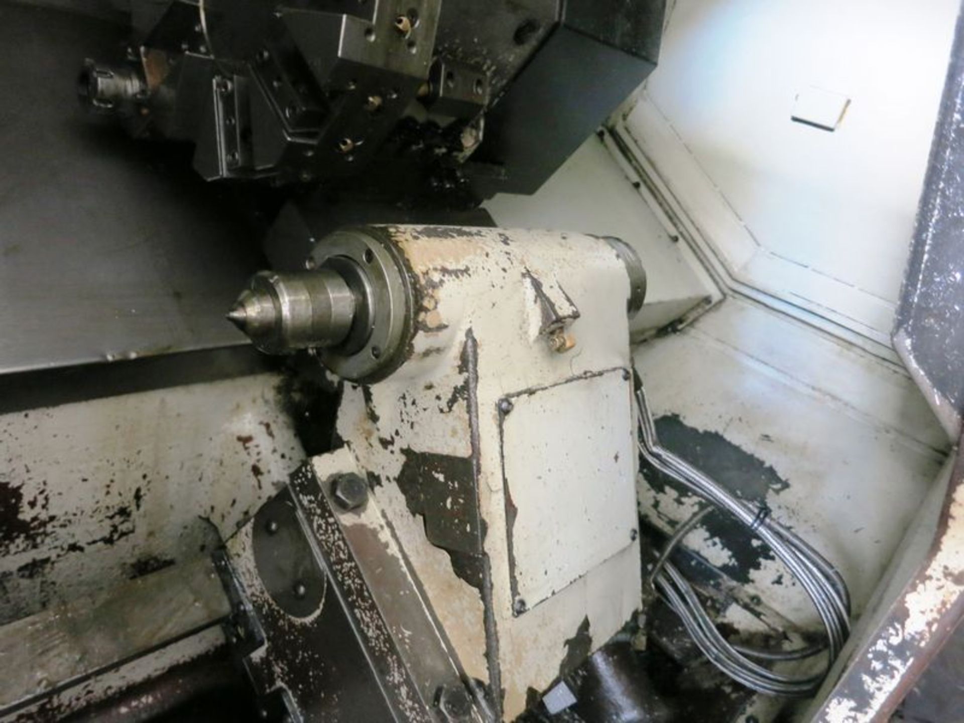 HURCO TM-8 2-AXIS CNC TURNING CENTER LATHE, S/N TM8-01304085AAA, NEW 2005 Swing over bed 21.6", - Image 4 of 8
