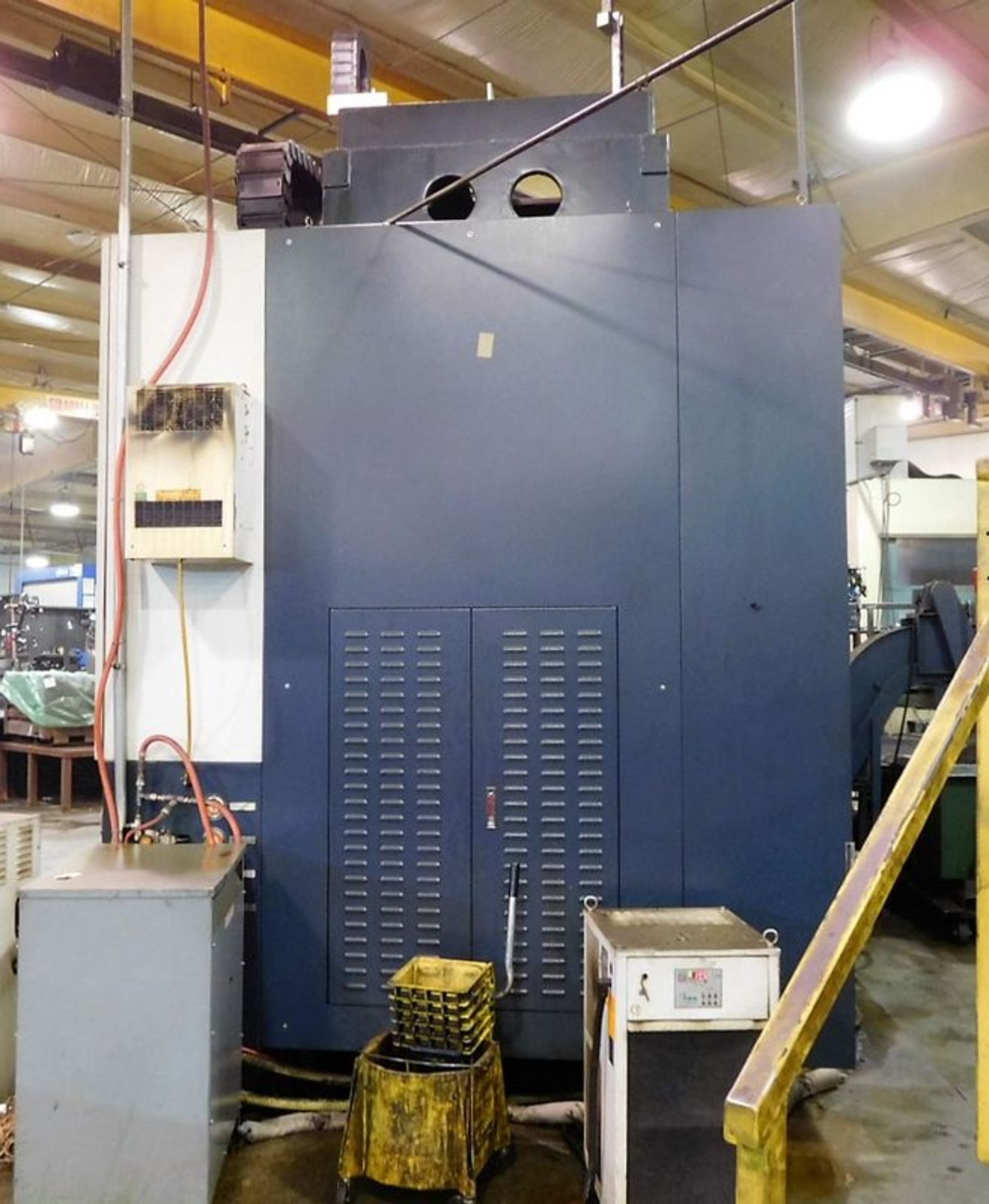 49" YOU JI MODEL YV-1200ATC+C CNC VERTICAL BORING MILL W/C-AXIS & TOOLING, NEW 2008 - Image 6 of 11