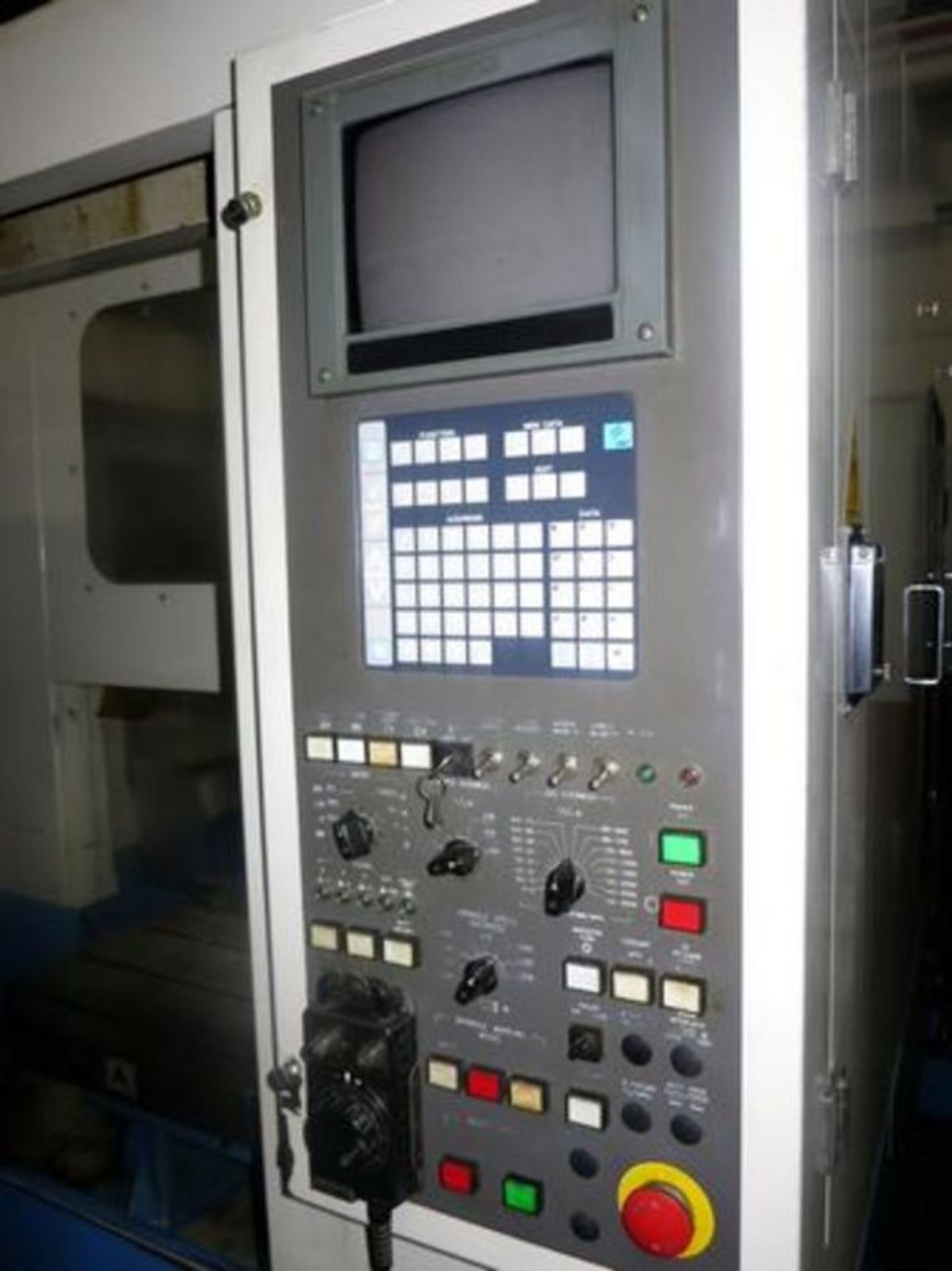 HYUNDAI MODEL SPTV30TD CNC TAPMILL CENTER WITH PALLET CHANGER, S/N 73H8056, NEW 1999 Table size 35. - Image 2 of 10