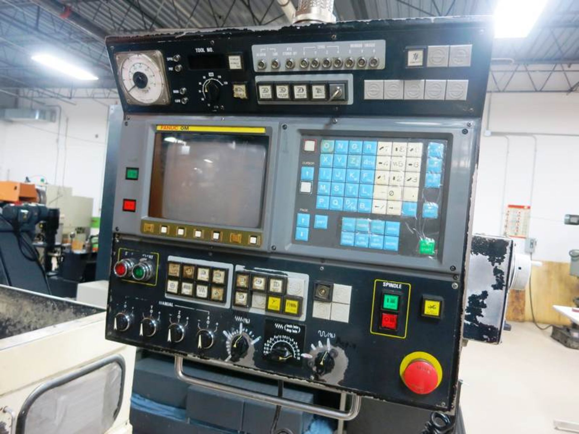 LEBLOND MAKINO FNC-74-A20CAT 4-AXIS CNC VERTICAL MACHINING CENTER, S/N V3011, NEW 1990 General - Image 2 of 7