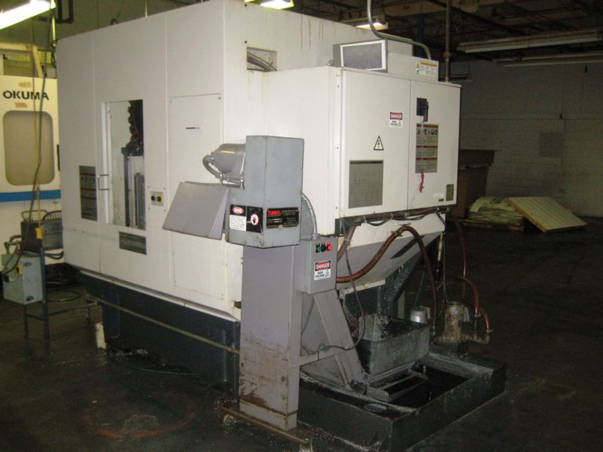 BROTHER MODEL TC32A CNC DRILL/TAP CENTER WITH PALLET CHANGER, S/N 111470, NEW 2000 General - Image 12 of 14