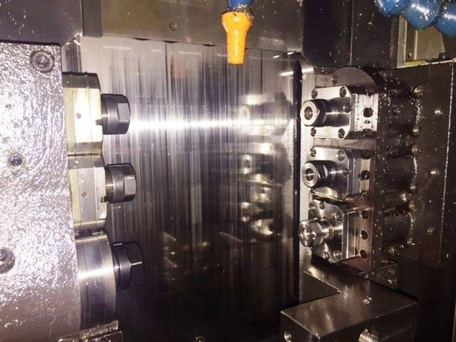 32MM TSUGAMI SS32 SUPER SWISSTURN SLIDING HEADSTOCK CNC AUTOMATIC LATHE, S/N 183, NEW 2010 Working - Image 6 of 15