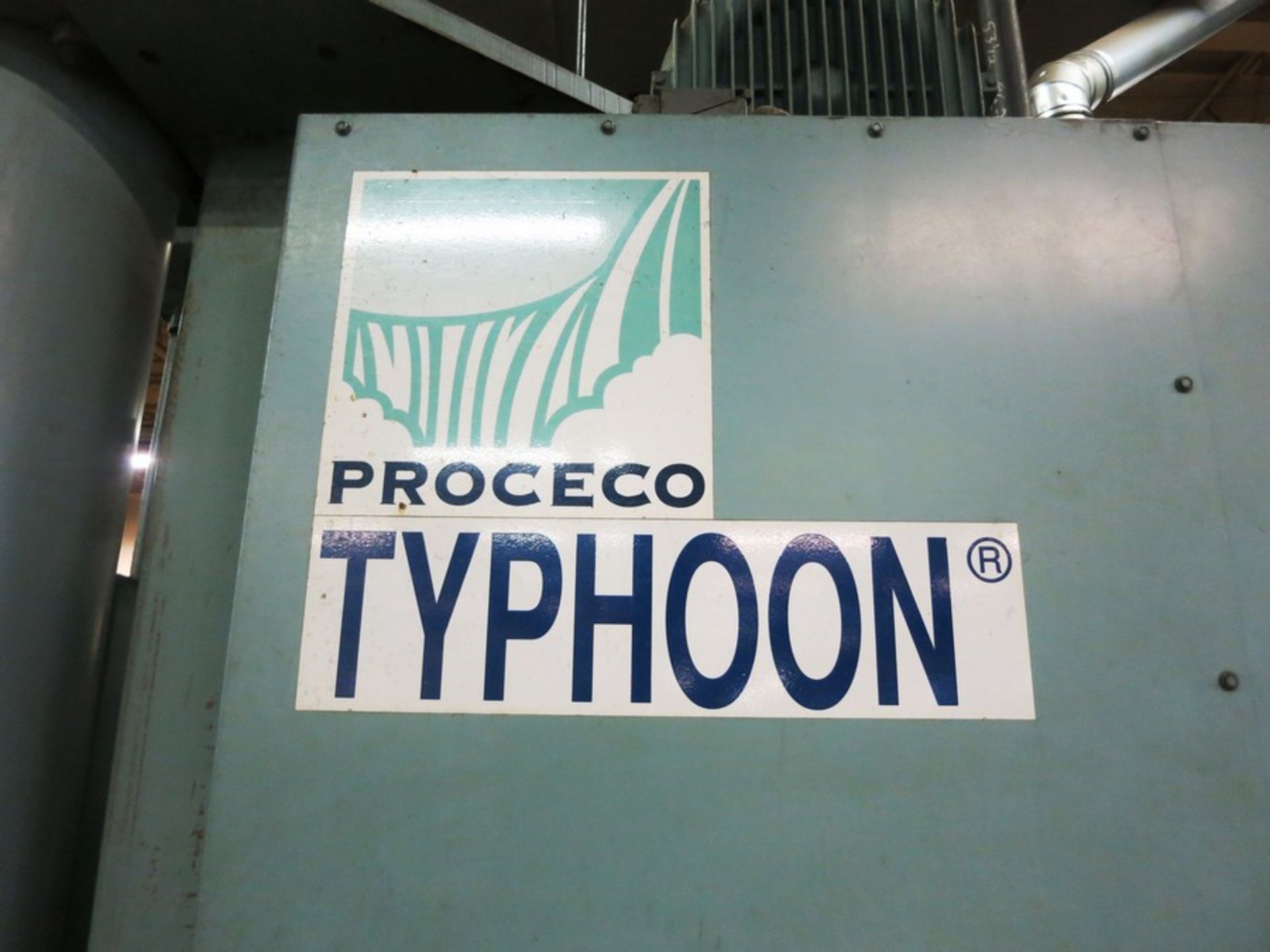 Proceco Typhoon Batch Type Washer Model HD42-48-E-2000-CO-RD-BO, S/N 96-212 - Image 4 of 10
