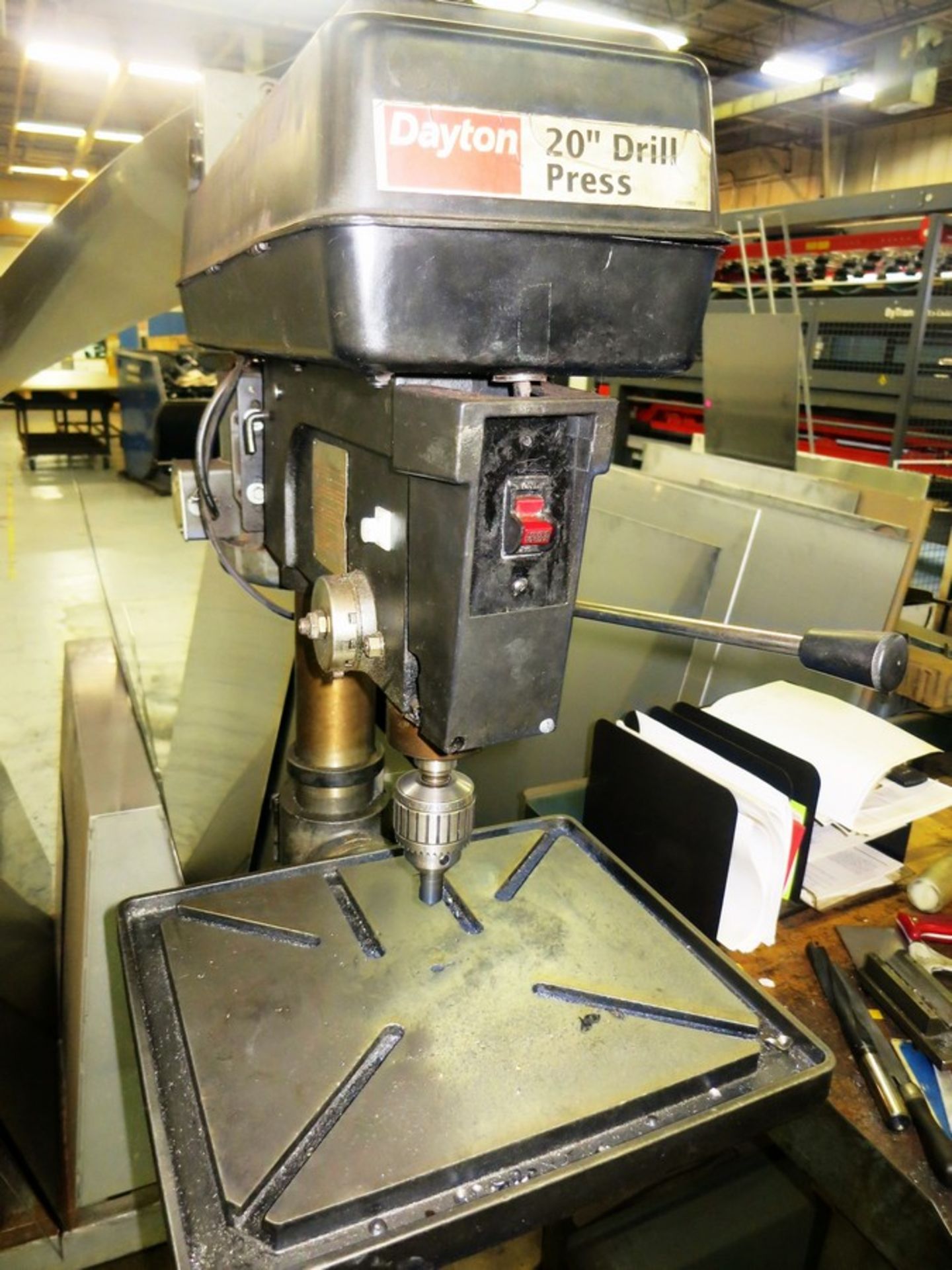 Dayton 20" Drill Press Model 3Z919C, S/N 11316036 - Image 2 of 2