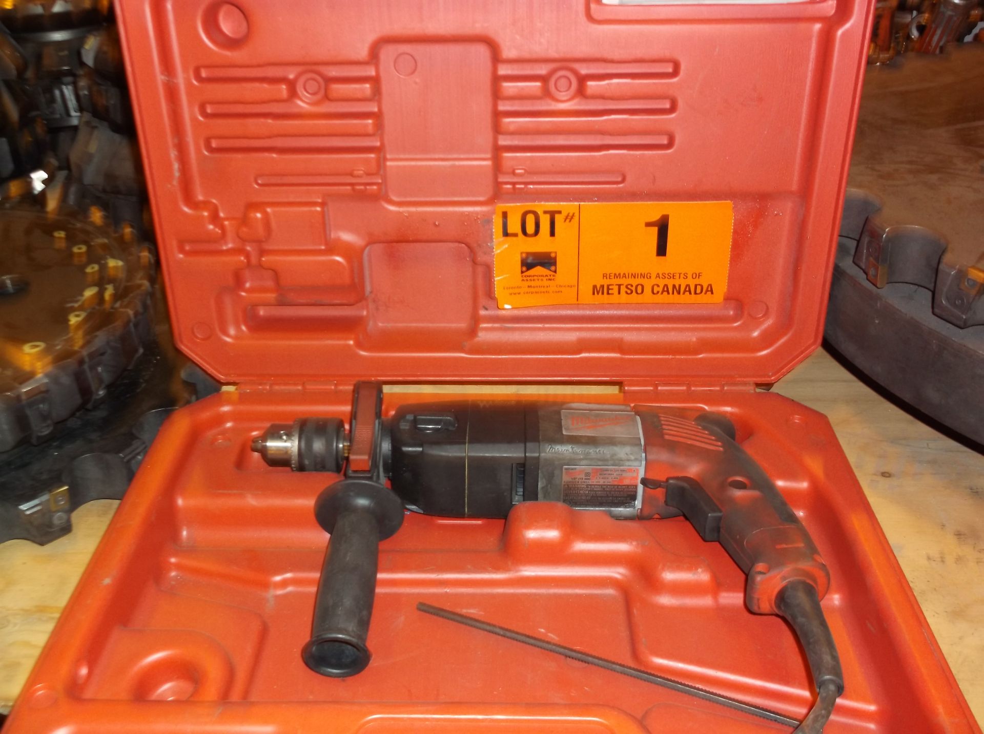 MILWAUKEE ELECTRIC HAMMER DRILL