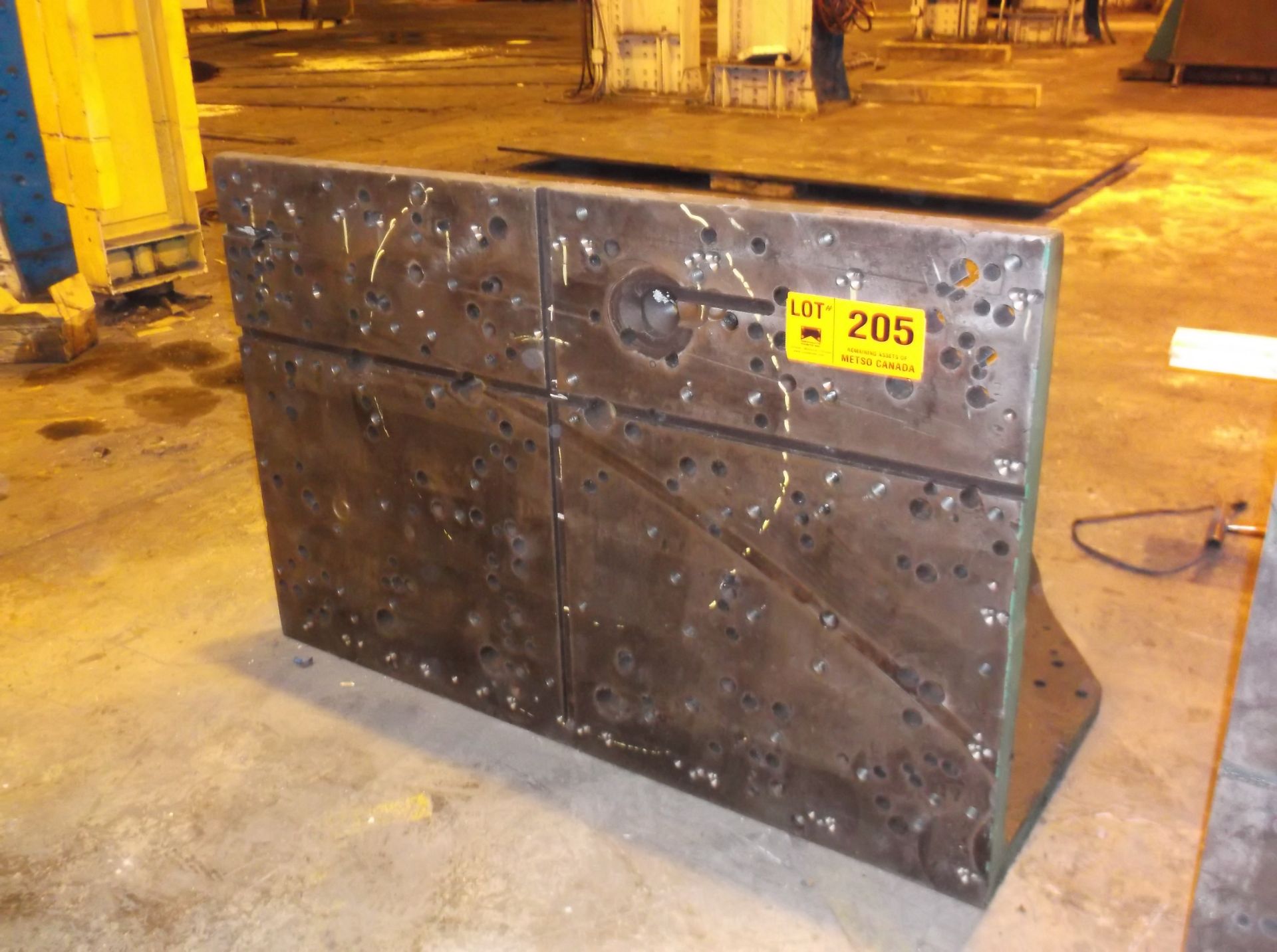 54'' X  36''  ANGLE PLATE