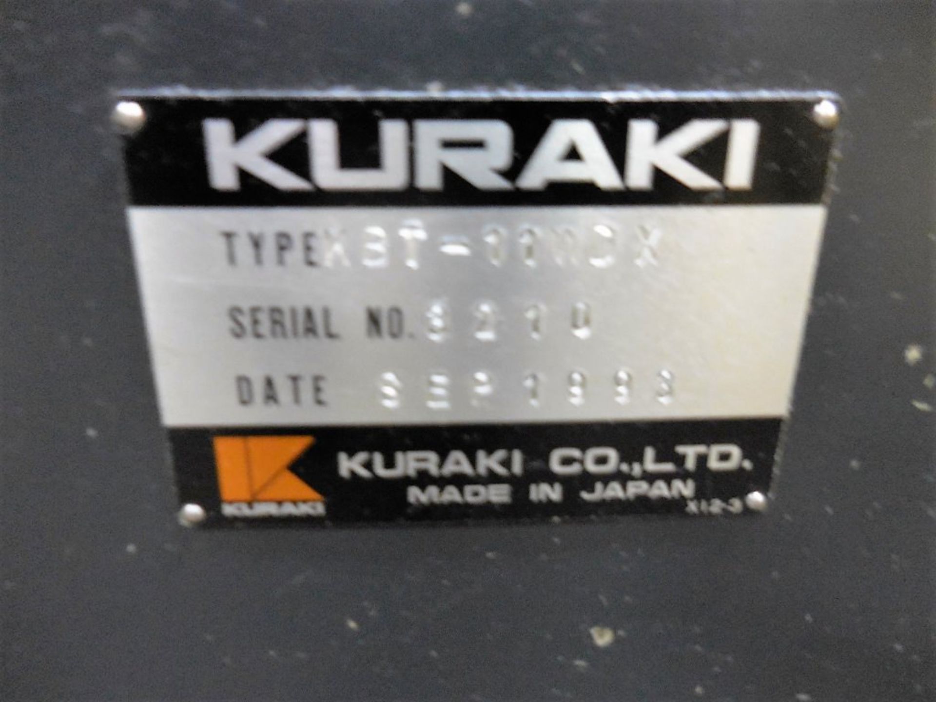 KURAKI KBT-11WDX 4.33″ CNC TABLE TYPE HORIZONTAL BORING MILL - Image 8 of 8