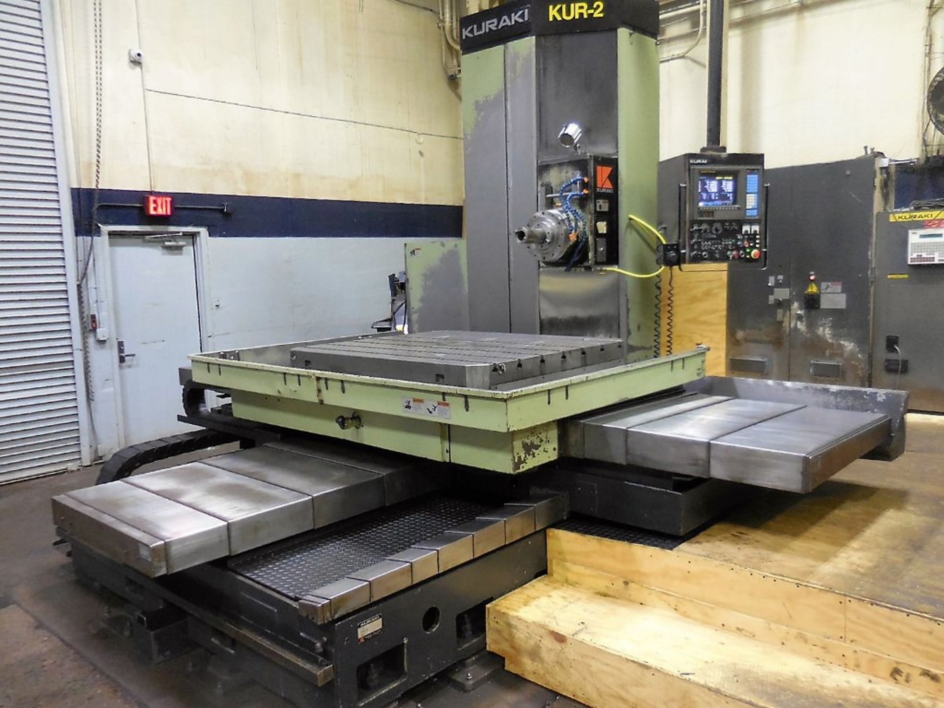 KURAKI KBT-11WDX 4.33″ CNC TABLE TYPE HORIZONTAL BORING MILL