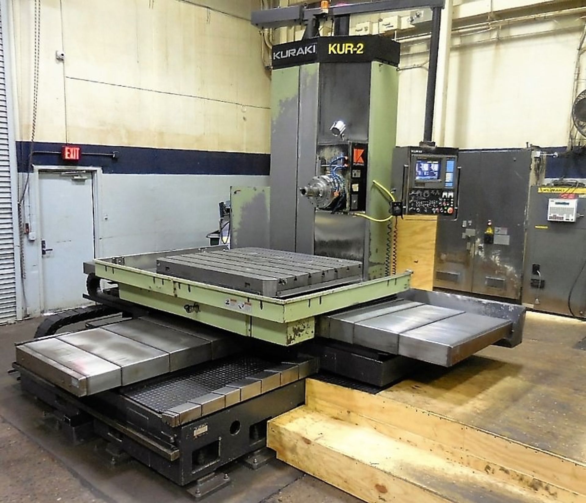 KURAKI KBT-11WDX 4.33″ CNC TABLE TYPE HORIZONTAL BORING MILL - Image 2 of 8