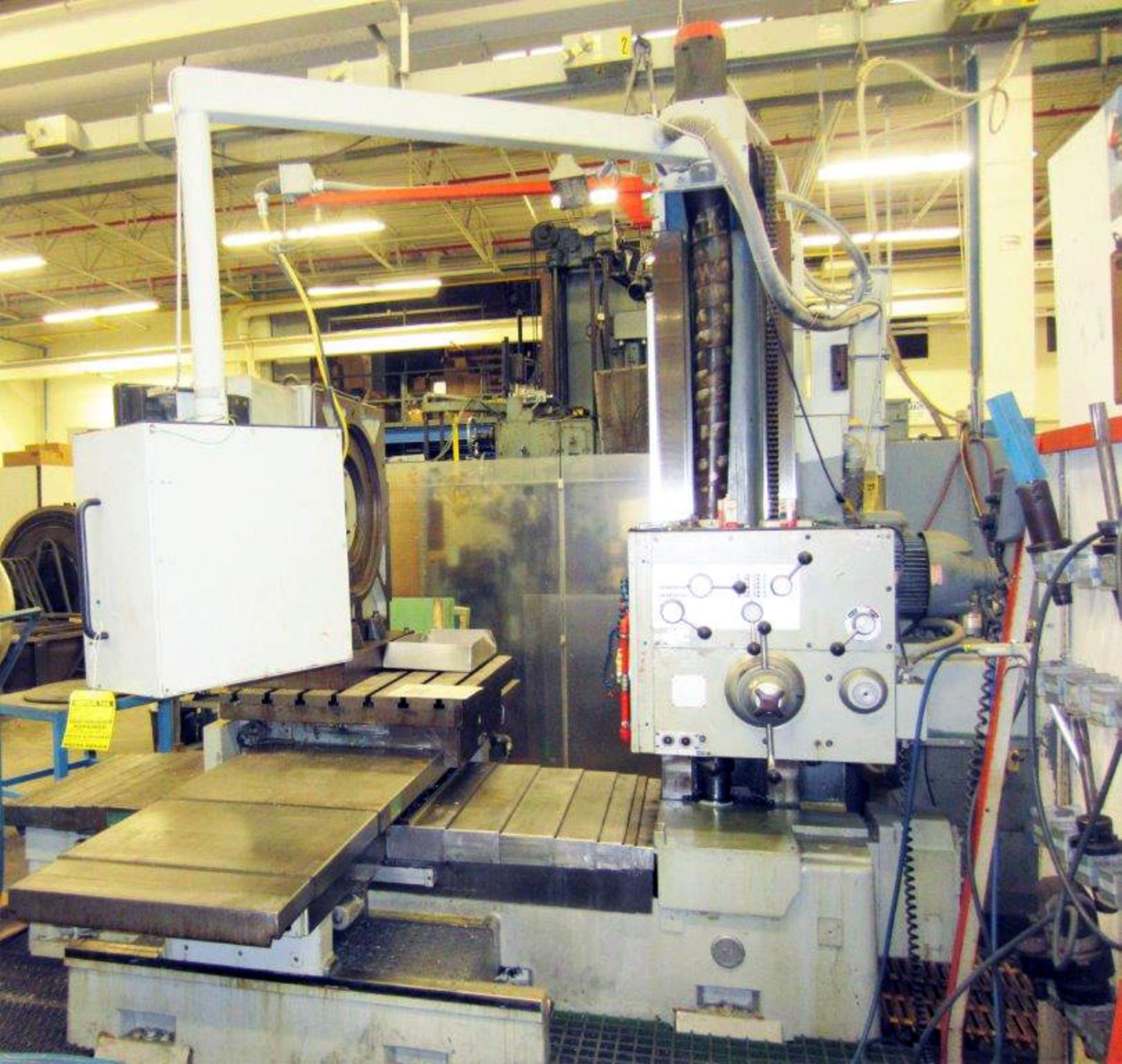 4.13" WOTAN B75/105 MNC CNC TABLE TYPE HORIZONTAL BORING MILL - Image 3 of 9