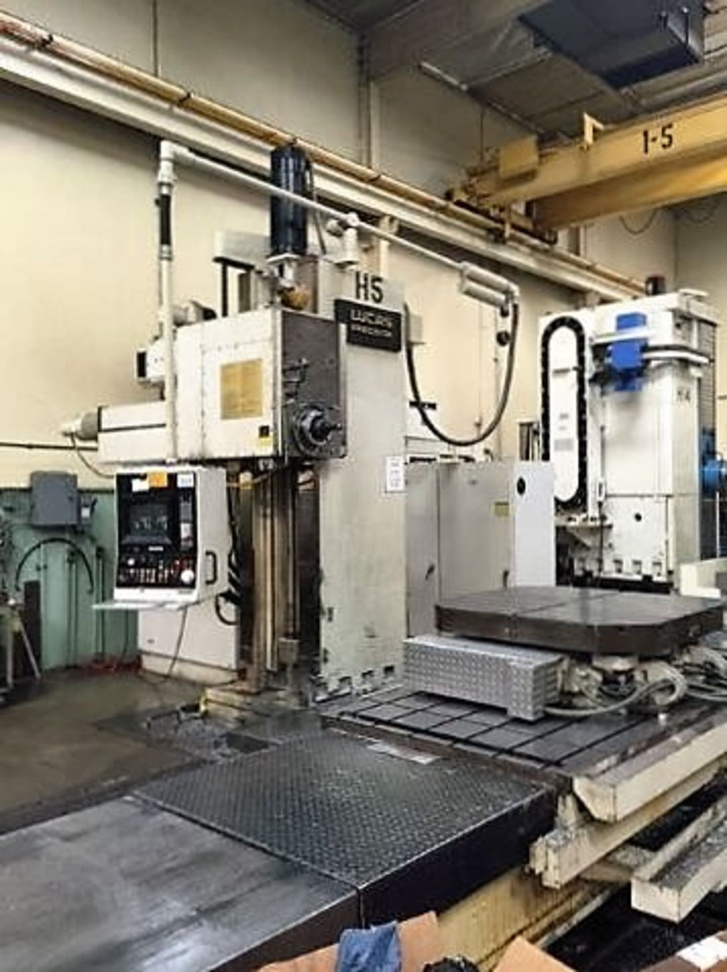 Lucas 30T96 5" CNC Table Type Horizontal Boring Mill