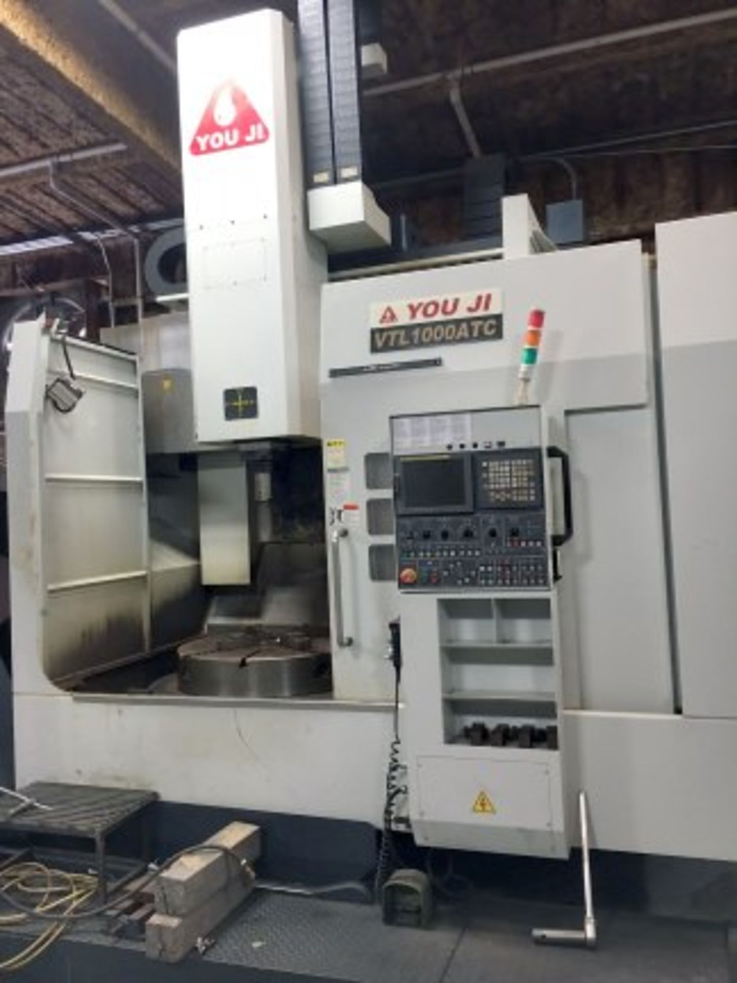 YOU-JI VTL-1000ATC, VERTICAL BORING MILL - Image 2 of 4