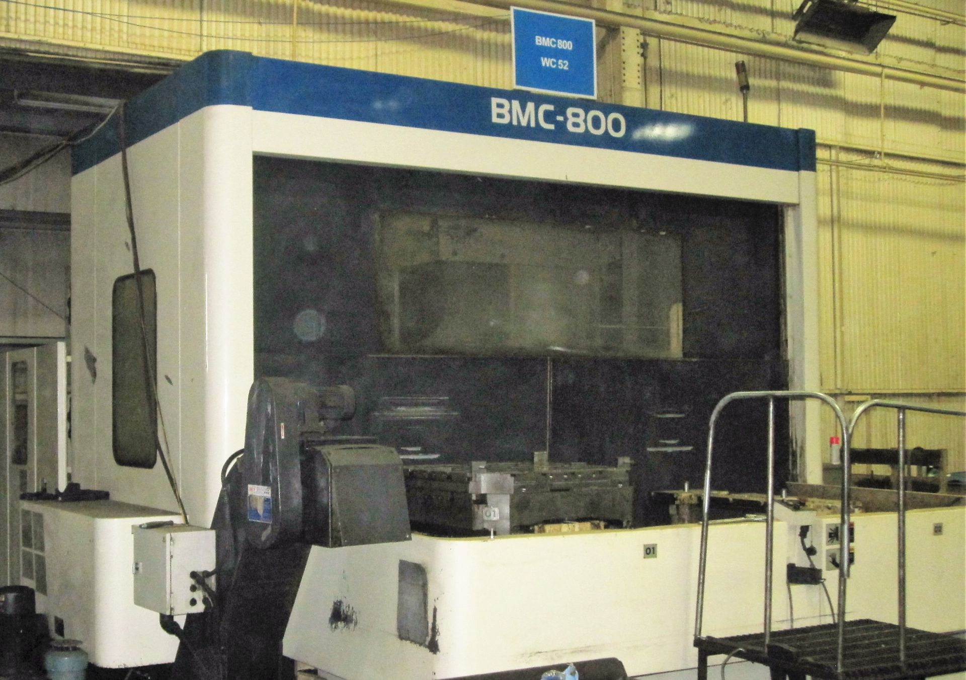TOSHIBA BMC-800B CNC HORIZONTAL MACHINING CENTER - Image 3 of 11