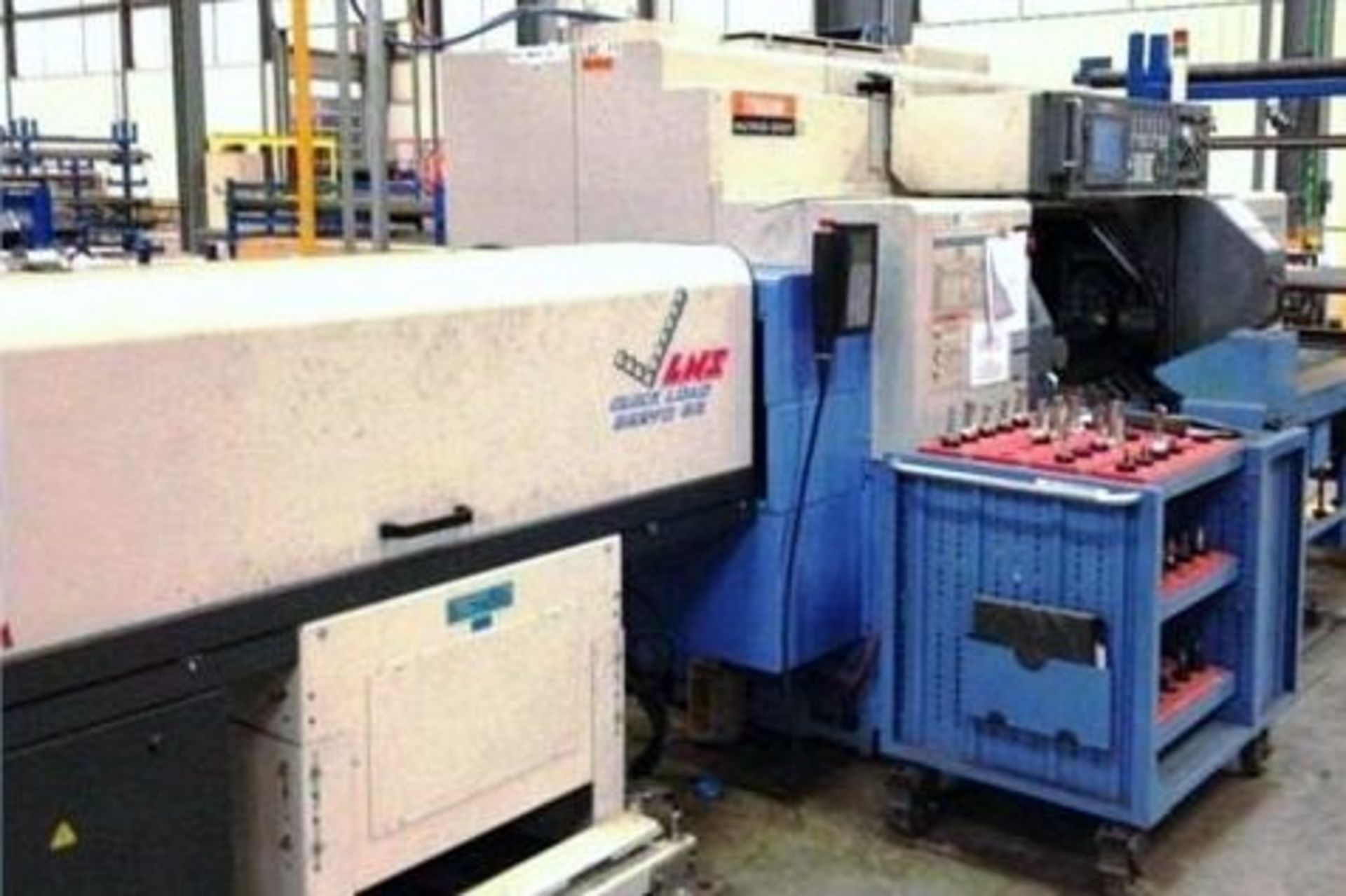 MAZAK MULTIPLEX 6200Y TWIN-SPINDLE CNC TURNING CENTER WITH LNS BAR FEED - Image 5 of 6