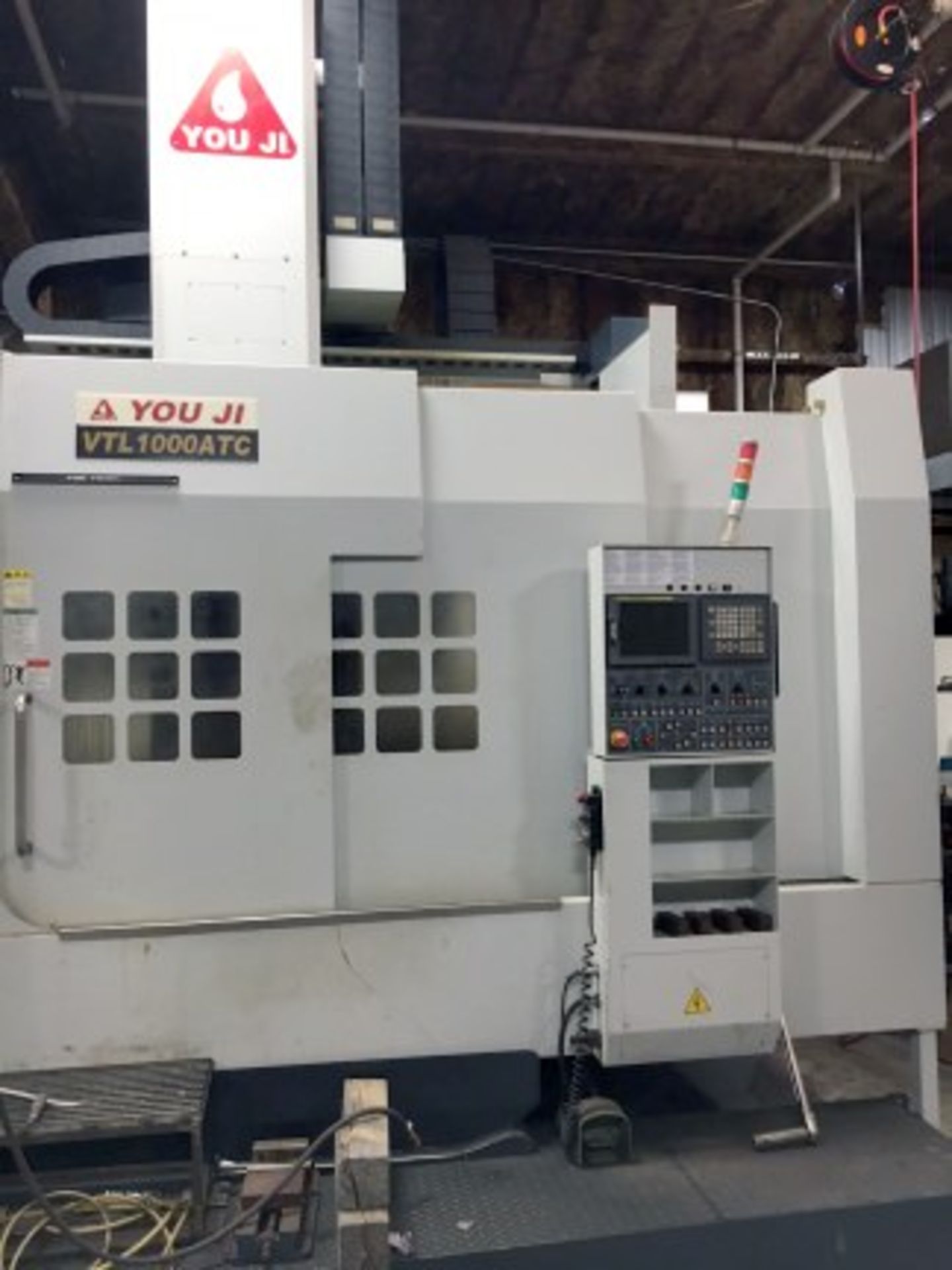 YOU-JI VTL-1000ATC, VERTICAL BORING MILL