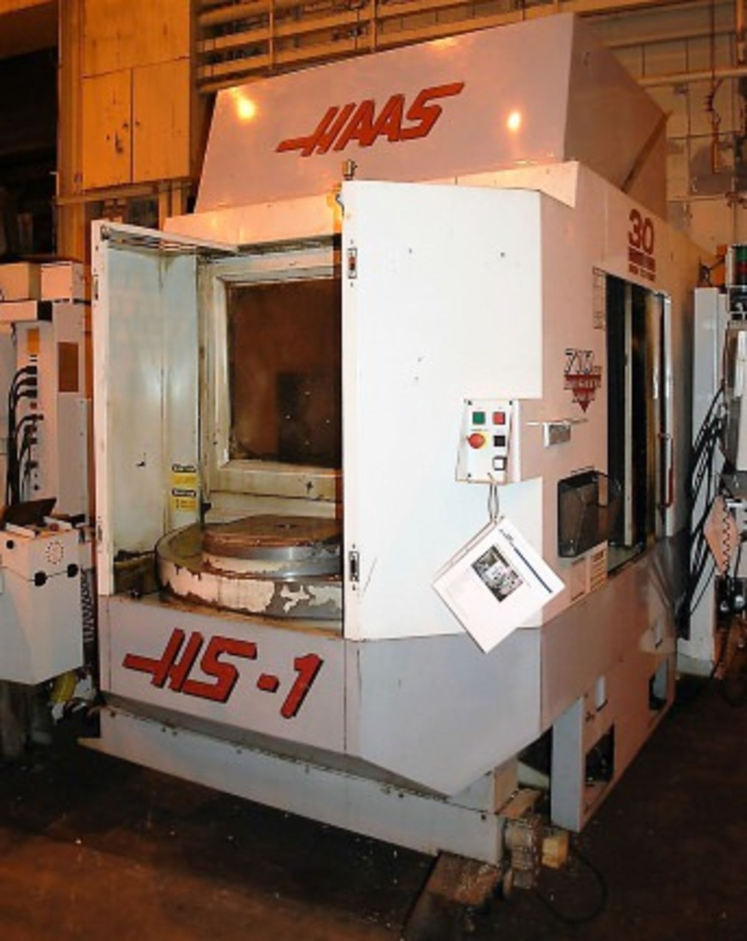 HAAS HS-1RP 4-AXIS CNC HORIZONTAL MACHINING CENTER