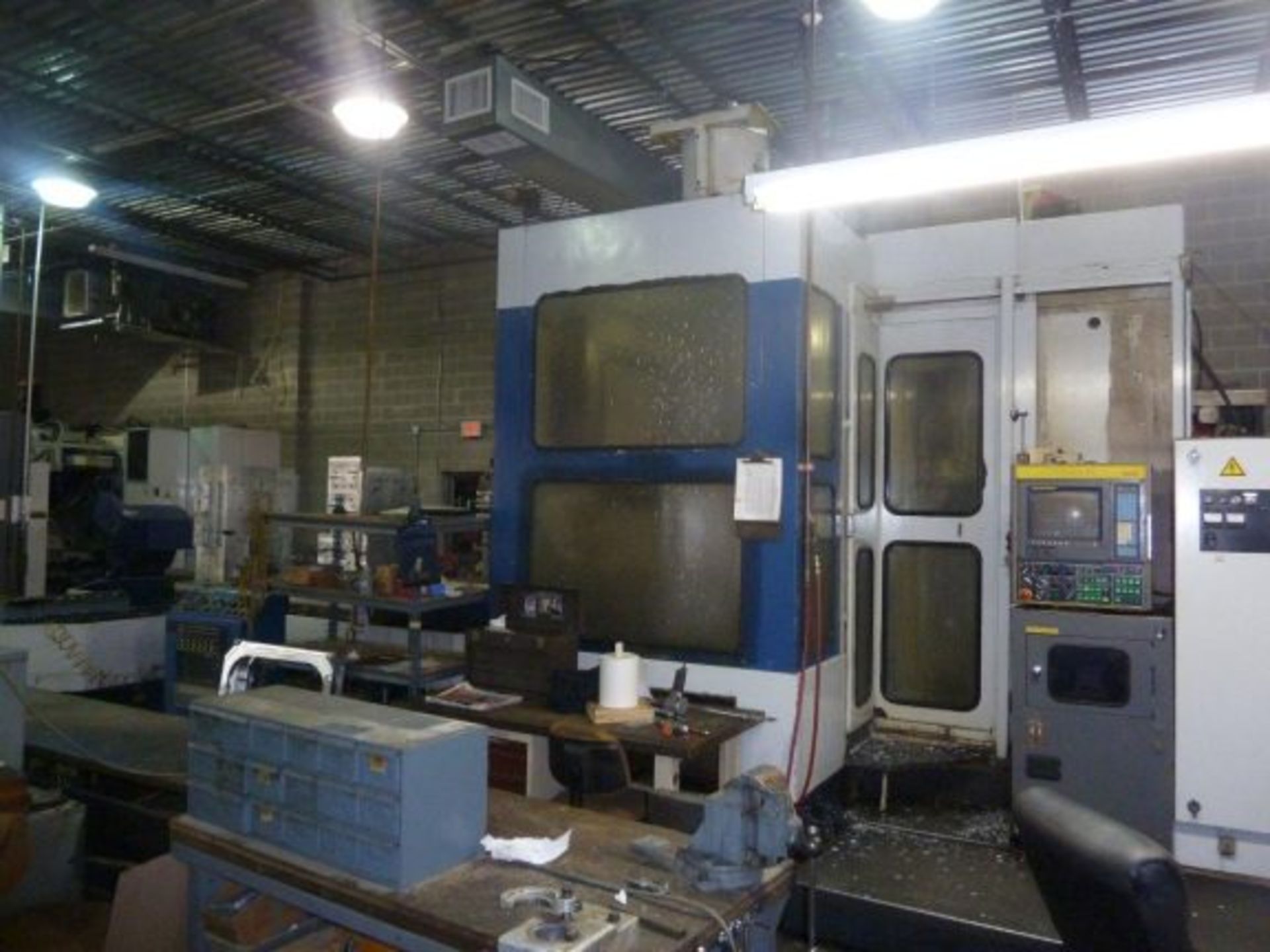 NIIGATA HN-80B 4-AXIS CNC HORIZONTAL MACHINING CENTER WITH 6-APC - Image 4 of 10