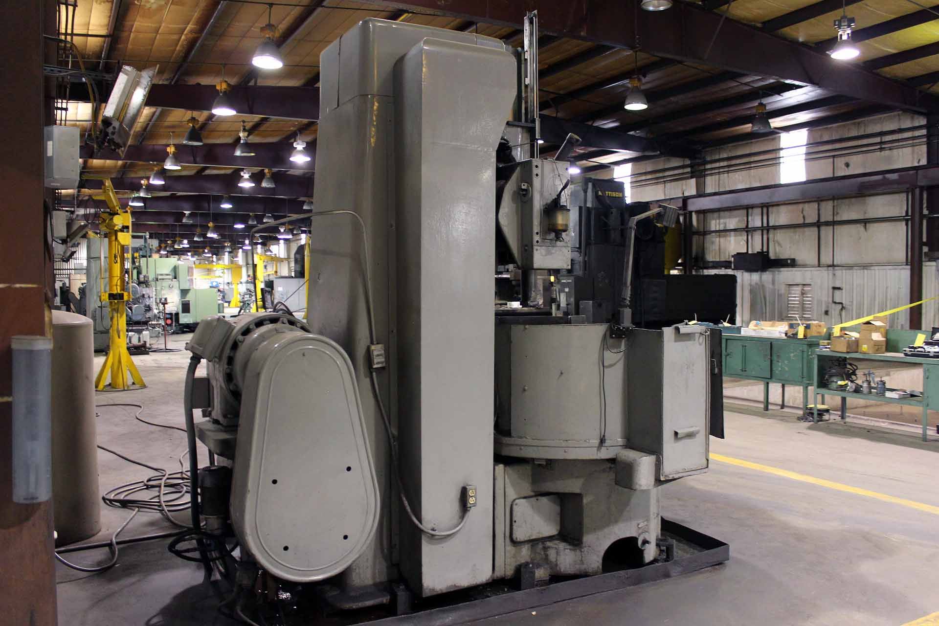 49" SCHIESS MODEL 13ED-125 VERTICAL TURRET LATHE - Image 3 of 6