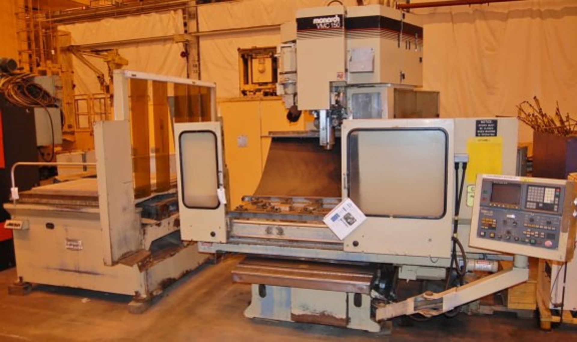 MONARCH VMC-150 CNC VERTICAL MACHINING CENTER WITH PALLET CHANGER - Image 2 of 12