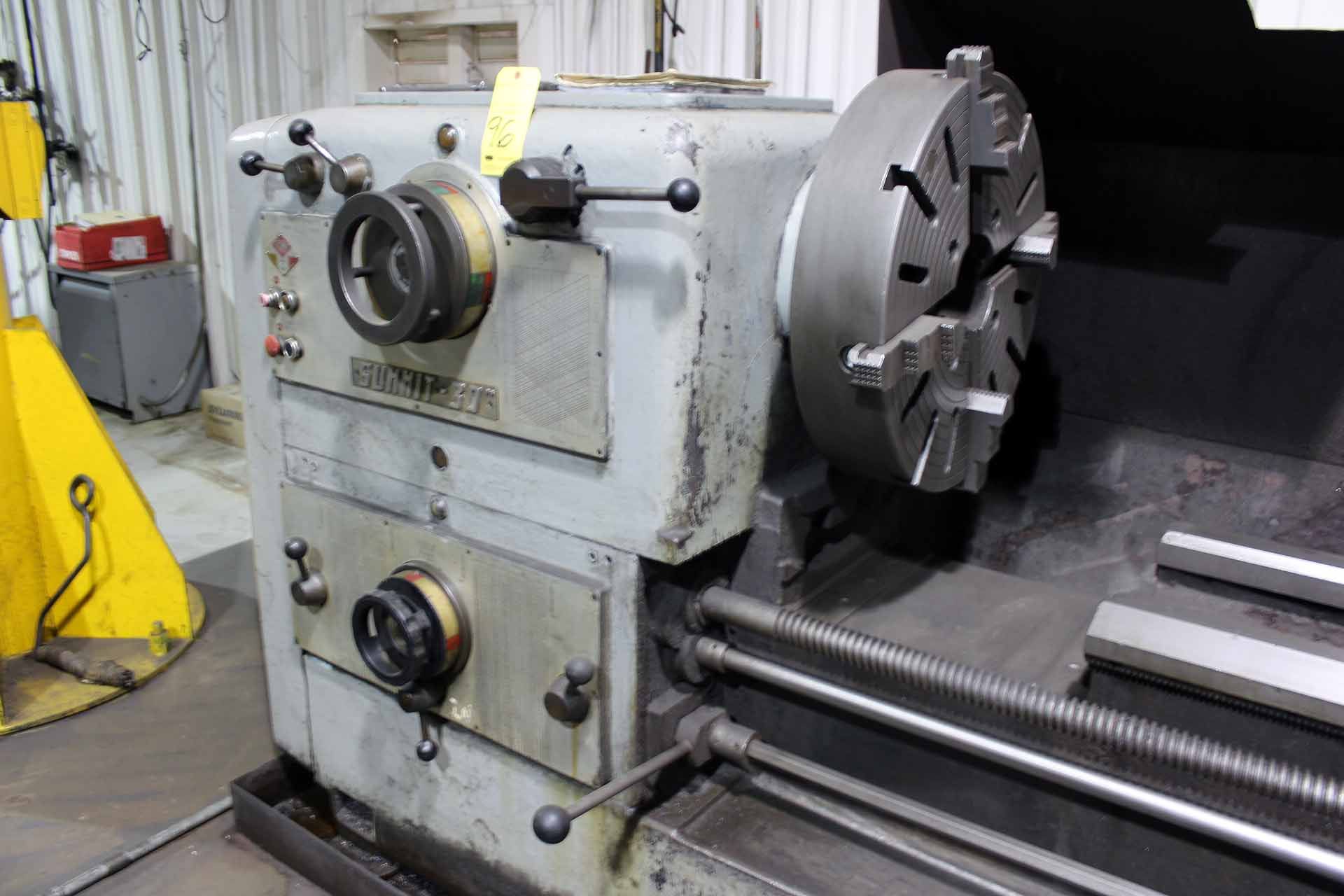 30" x 120" SUMMIT GAP BED ENGINE LATHE - Image 3 of 7