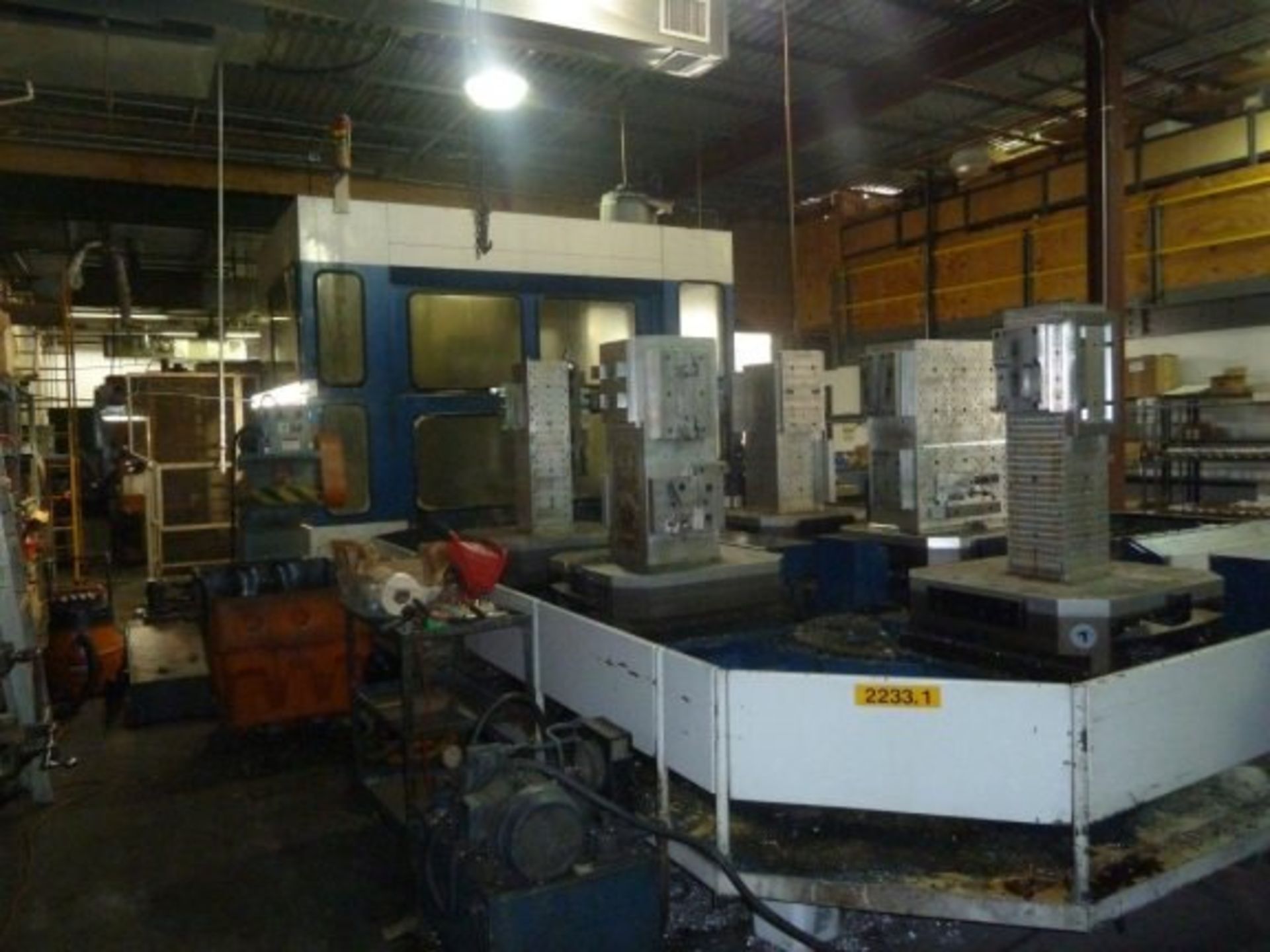 NIIGATA HN-80B 4-AXIS CNC HORIZONTAL MACHINING CENTER WITH 6-APC - Image 3 of 10