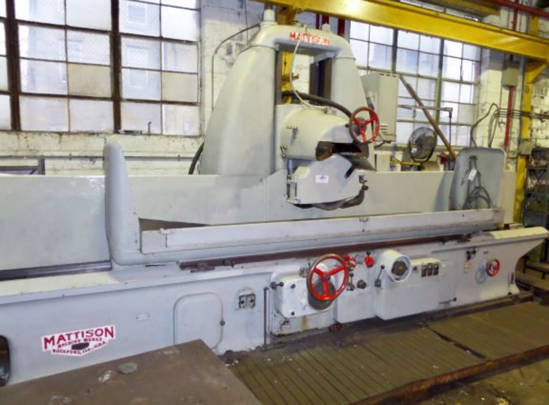 16" x 96" MATTISON MODEL LARGE HORIZONTAL SURFACE GRINDER - Image 2 of 11