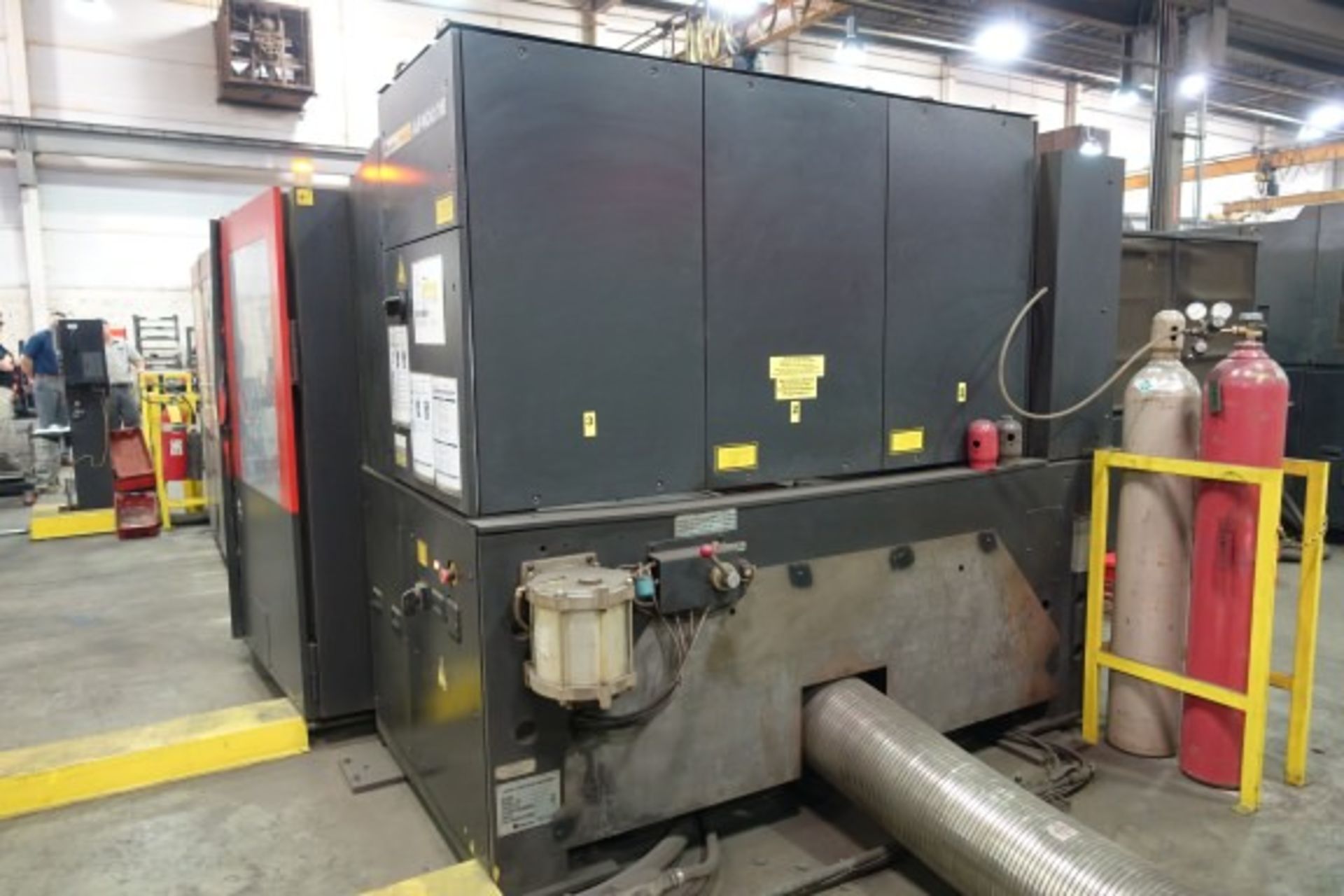 4000 WATT AMADA FO-3015, X-120", Y-60", Dual Pallets, Fanuc 160iL, Chiller, Dust Collector, 2004; - Image 8 of 10