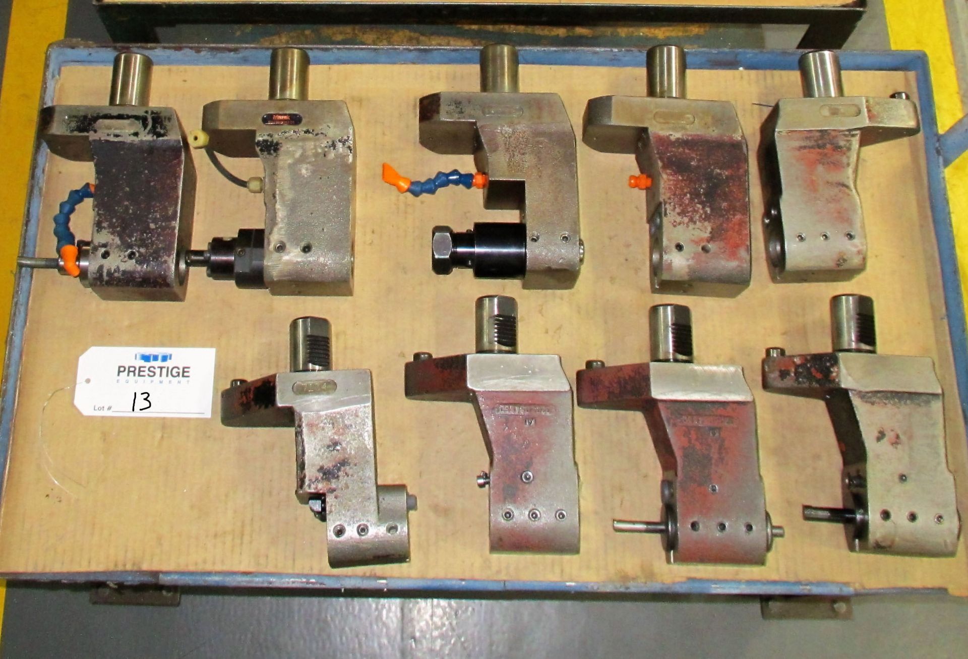 (9) I.D. Fixed/Stationary Tool Holders For Mazak QTN-250II-MSY CNC Turning Center