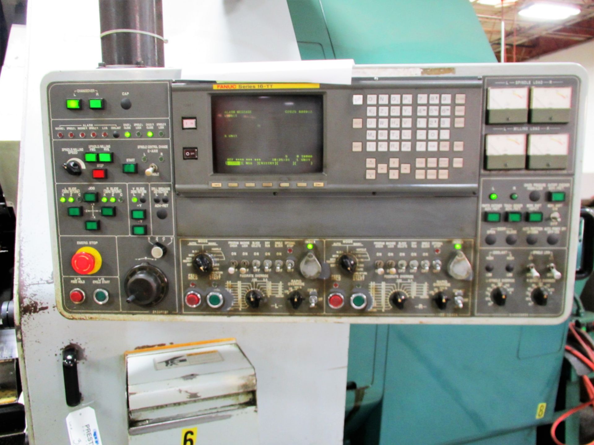 NAKAMURA TOME TW-30MM 7-AXIS CNC TWIN SPINDLE TURNING CENTER - Image 3 of 21