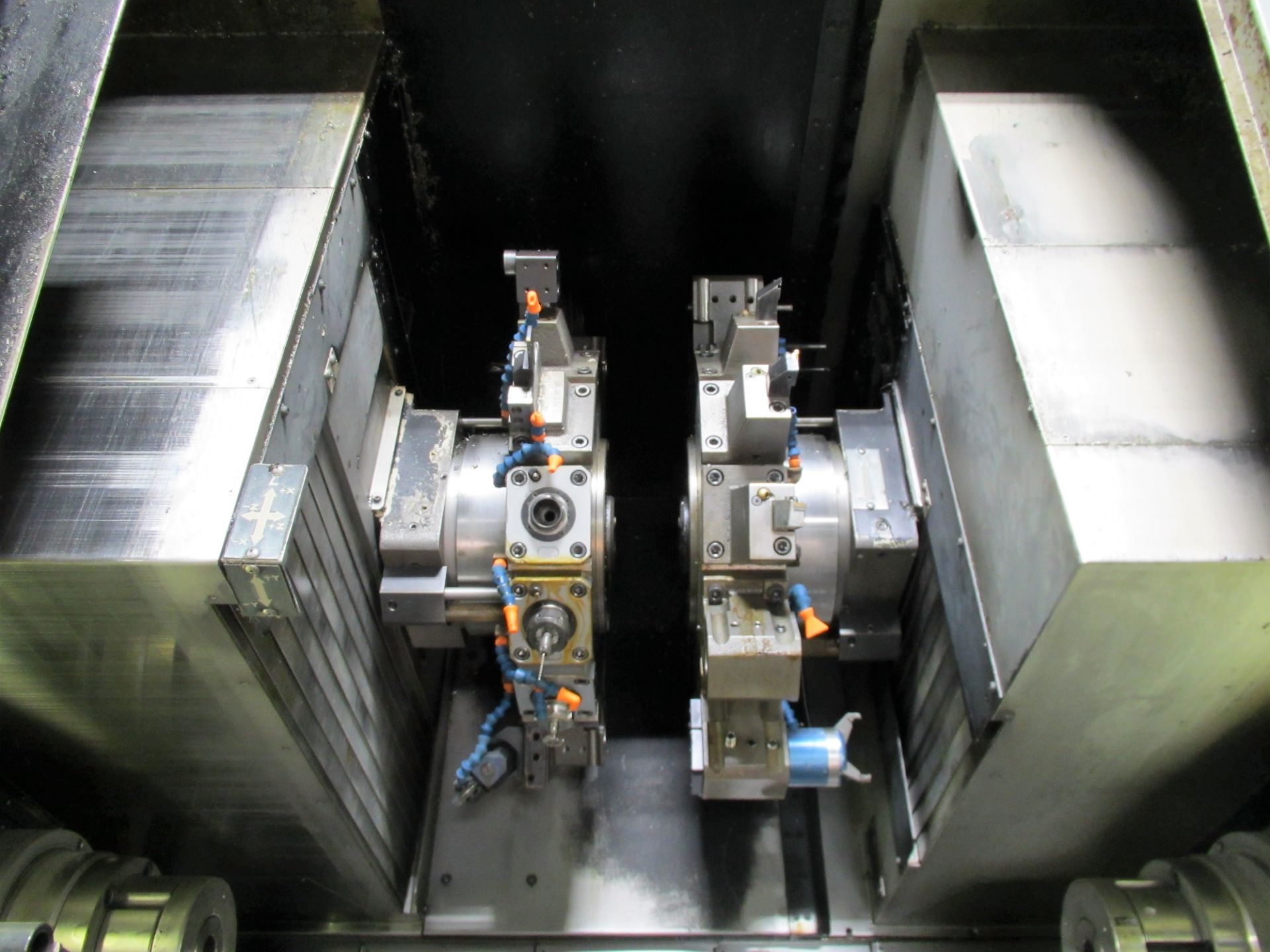 NAKAMURA TOME TW-30MM 7-AXIS CNC TWIN SPINDLE TURNING CENTER - Image 6 of 21