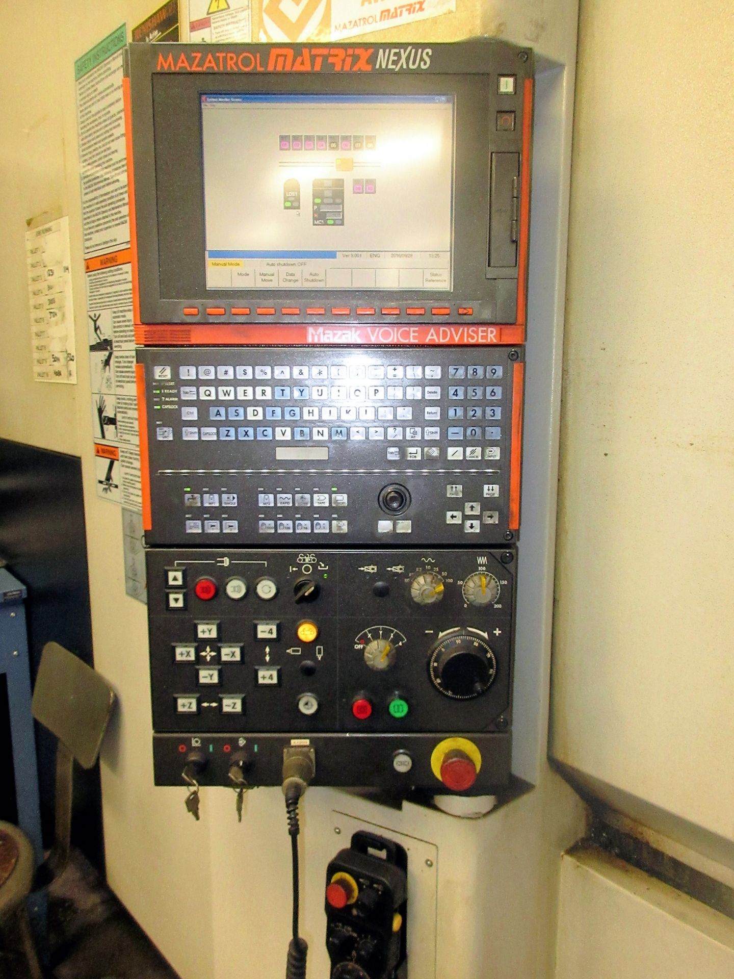 Mazak HCN-6000-II CNC Horizontal Machining Center With Palletech System - Bild 4 aus 22