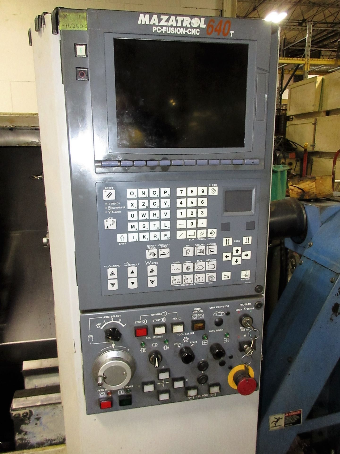 MAZAK QT-200 CNC TURNING CENTER - Bild 2 aus 14