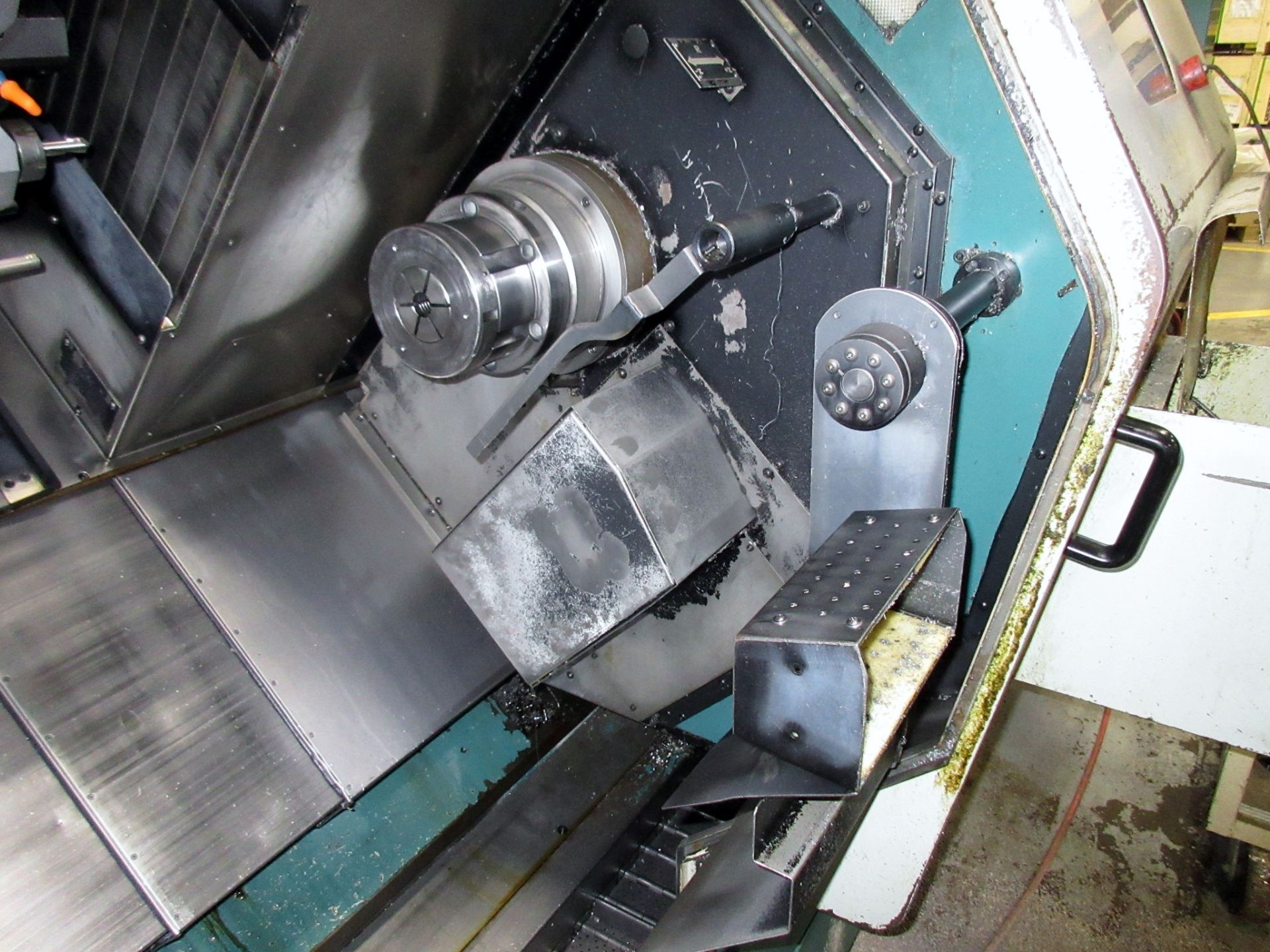 NAKAMURA TOME TW-30MM 7-AXIS CNC TWIN SPINDLE TURNING CENTER - Image 10 of 21