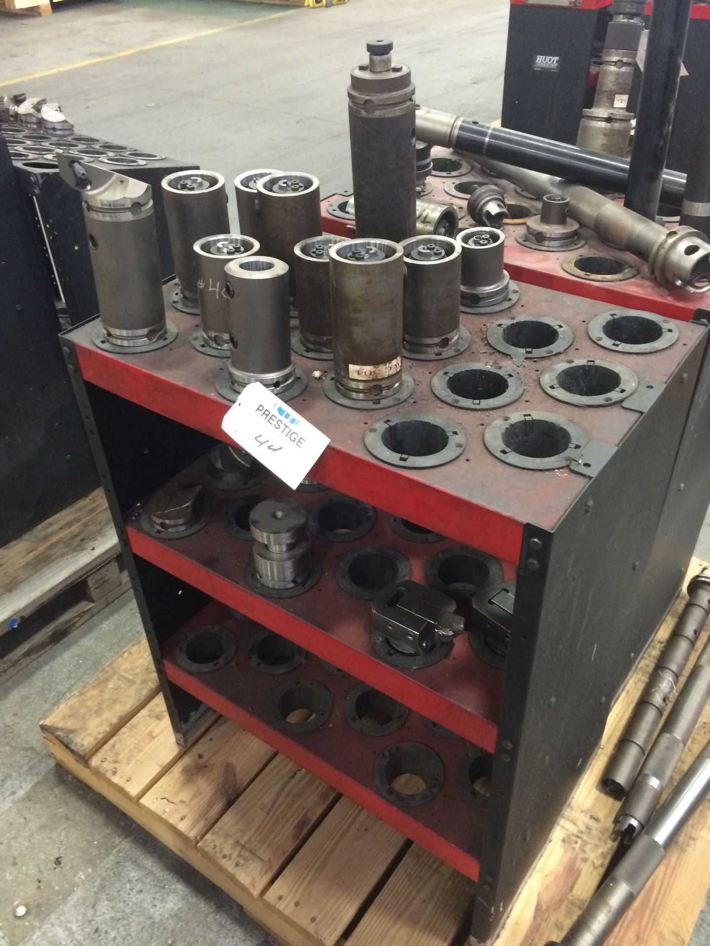 MISC. KENNAMETAL KN-80 TAPER TOOL HOLDERS WITH STAND