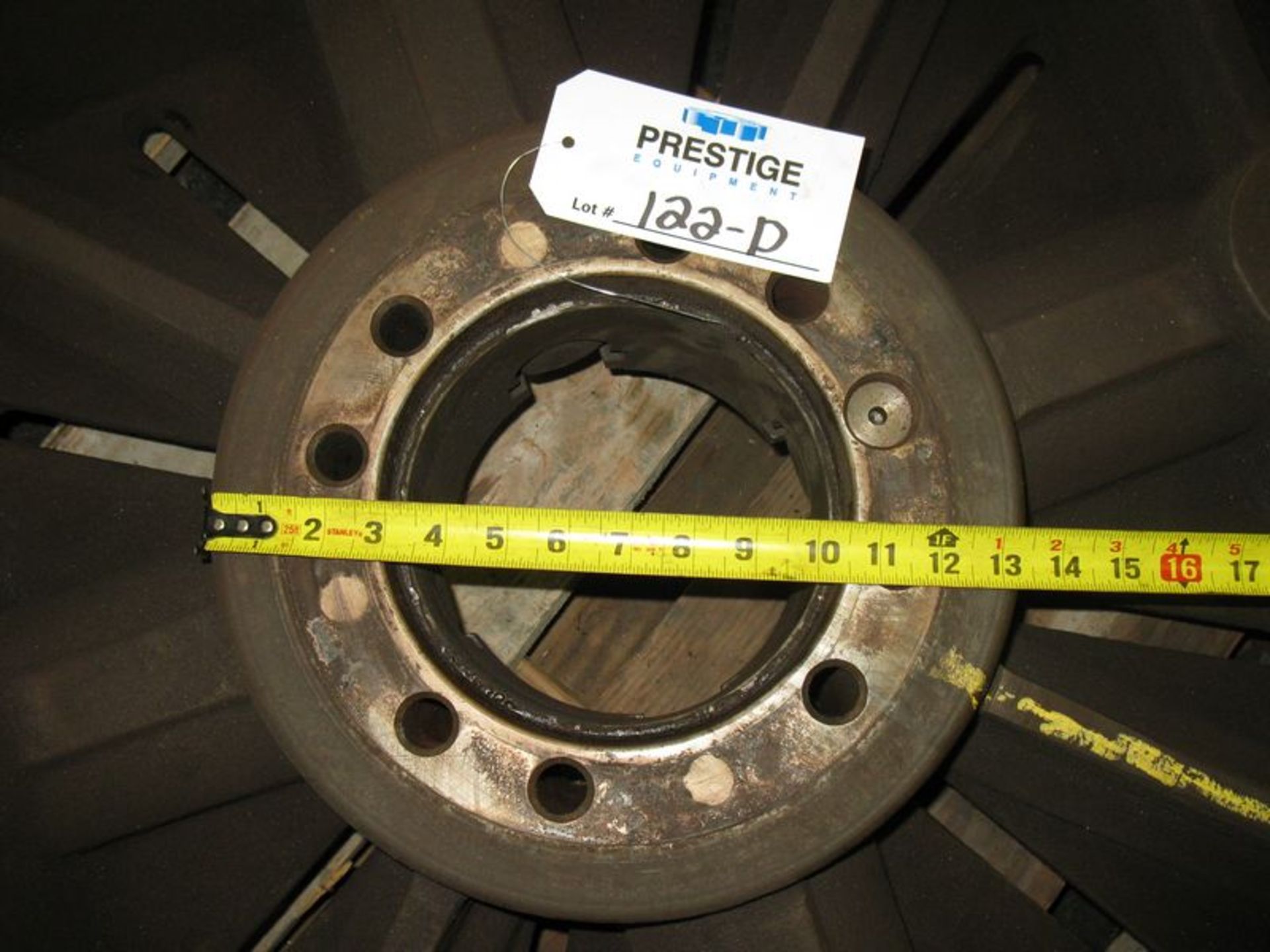 39” 4-JAW CHUCK W/ 6.5” HOLE - Image 4 of 4