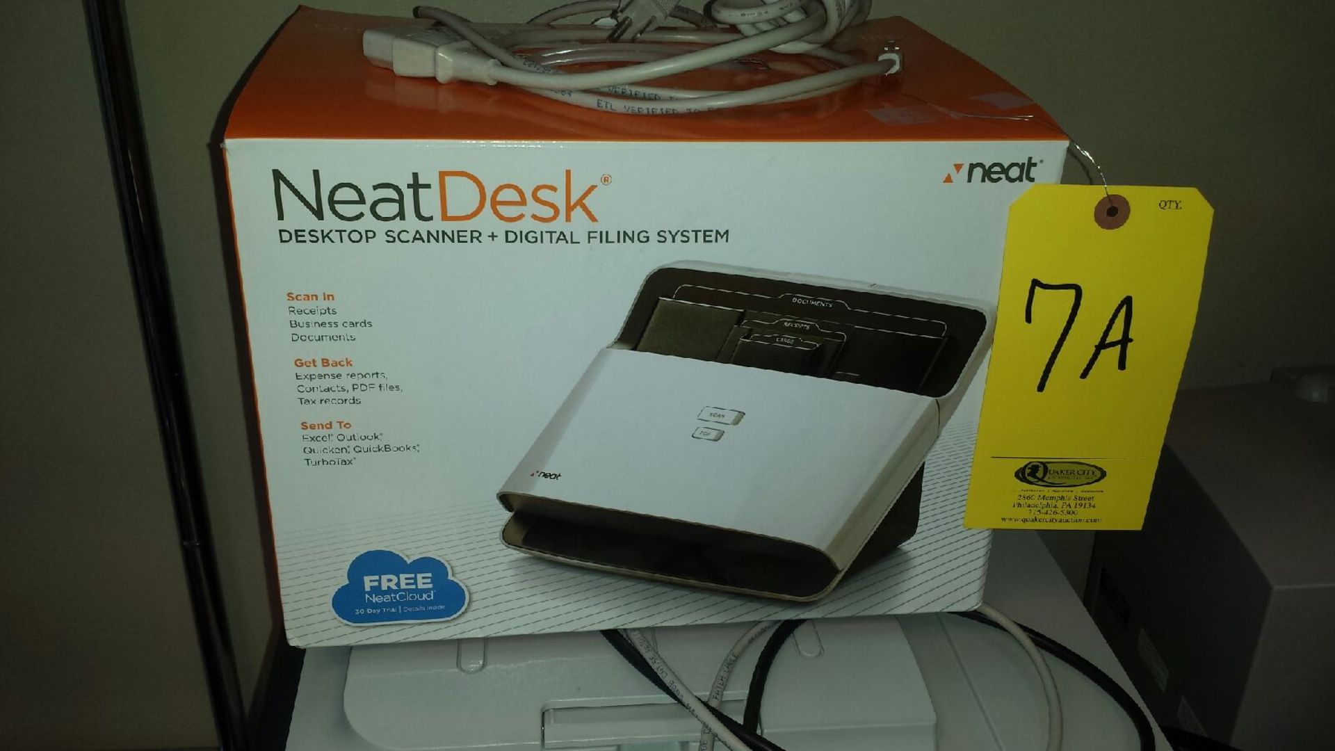 NEW NEAT DESK SCANNER