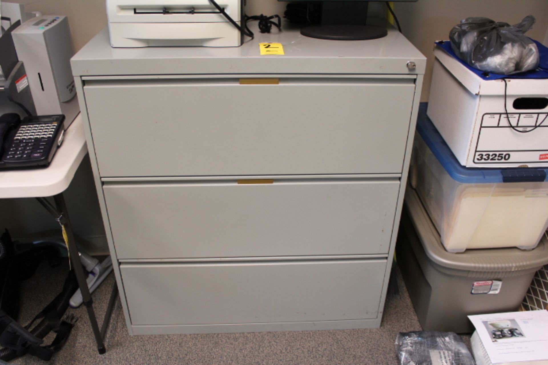 3-DRAWER LATERAL FILE