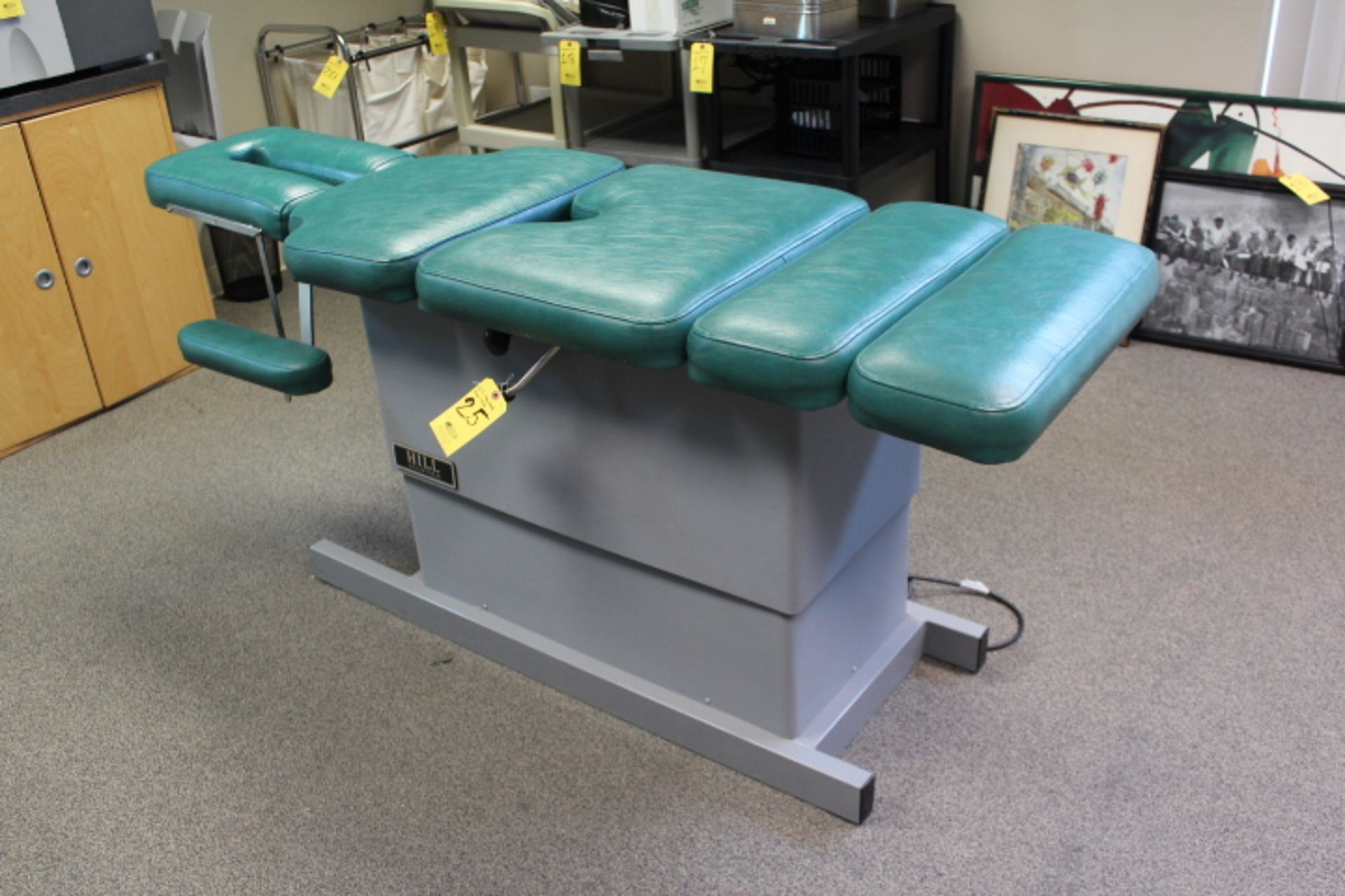 HILL HA90C ADJUSTABLE EXAMINATION TABLE-WITH DROPOS